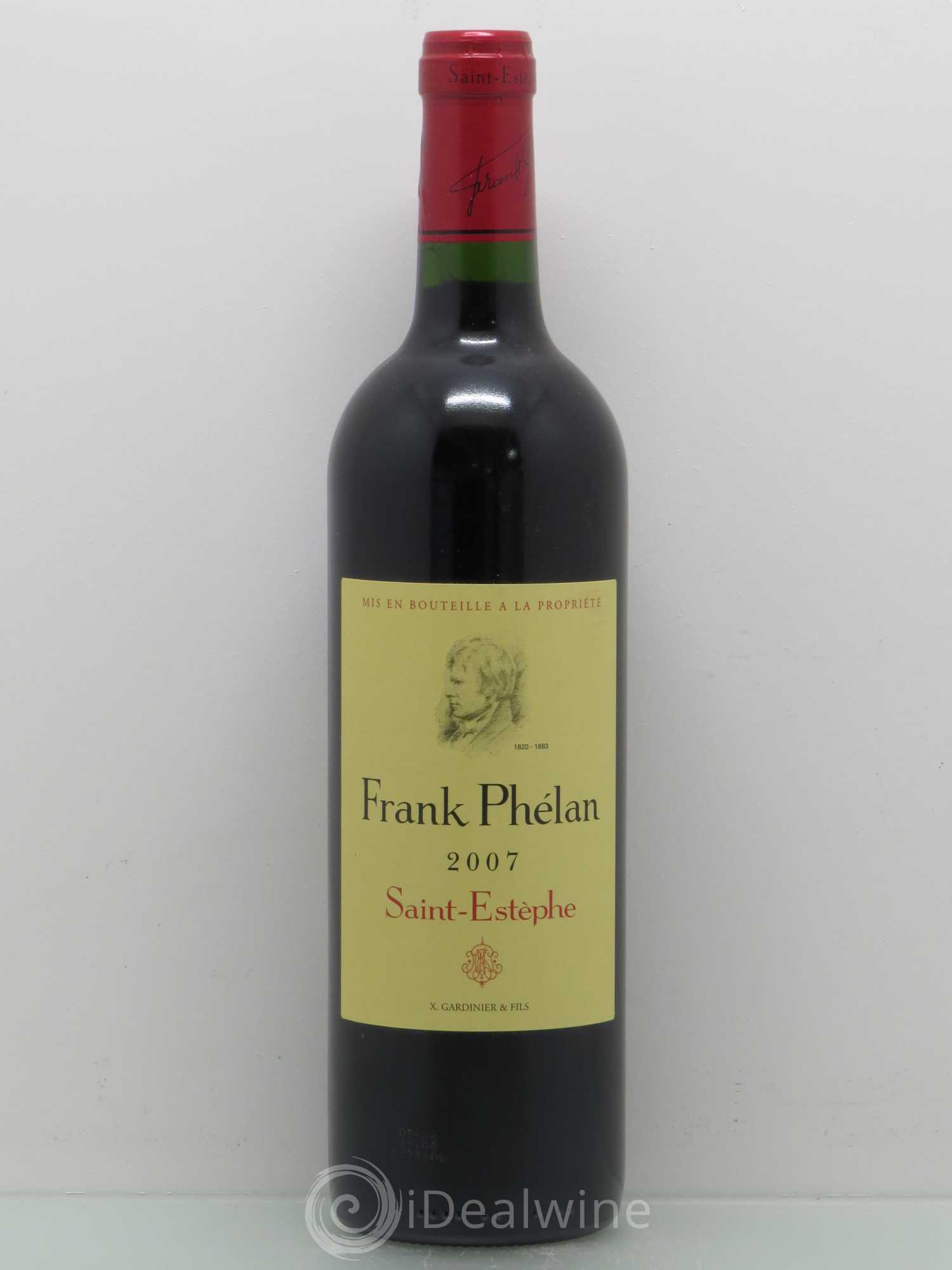 Frank Phélan Second Vin 2007 - Lot de 1 bouteille - 0