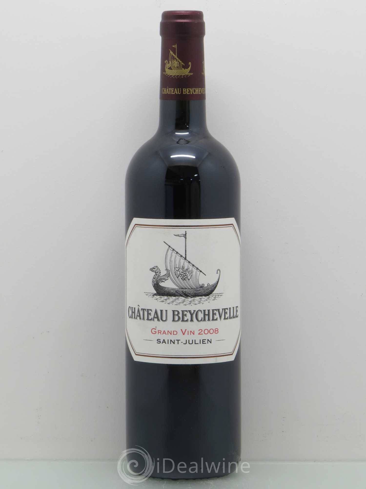 Château Beychevelle 4ème Grand Cru Classé 2008 - Lot de 1 bouteille - 0