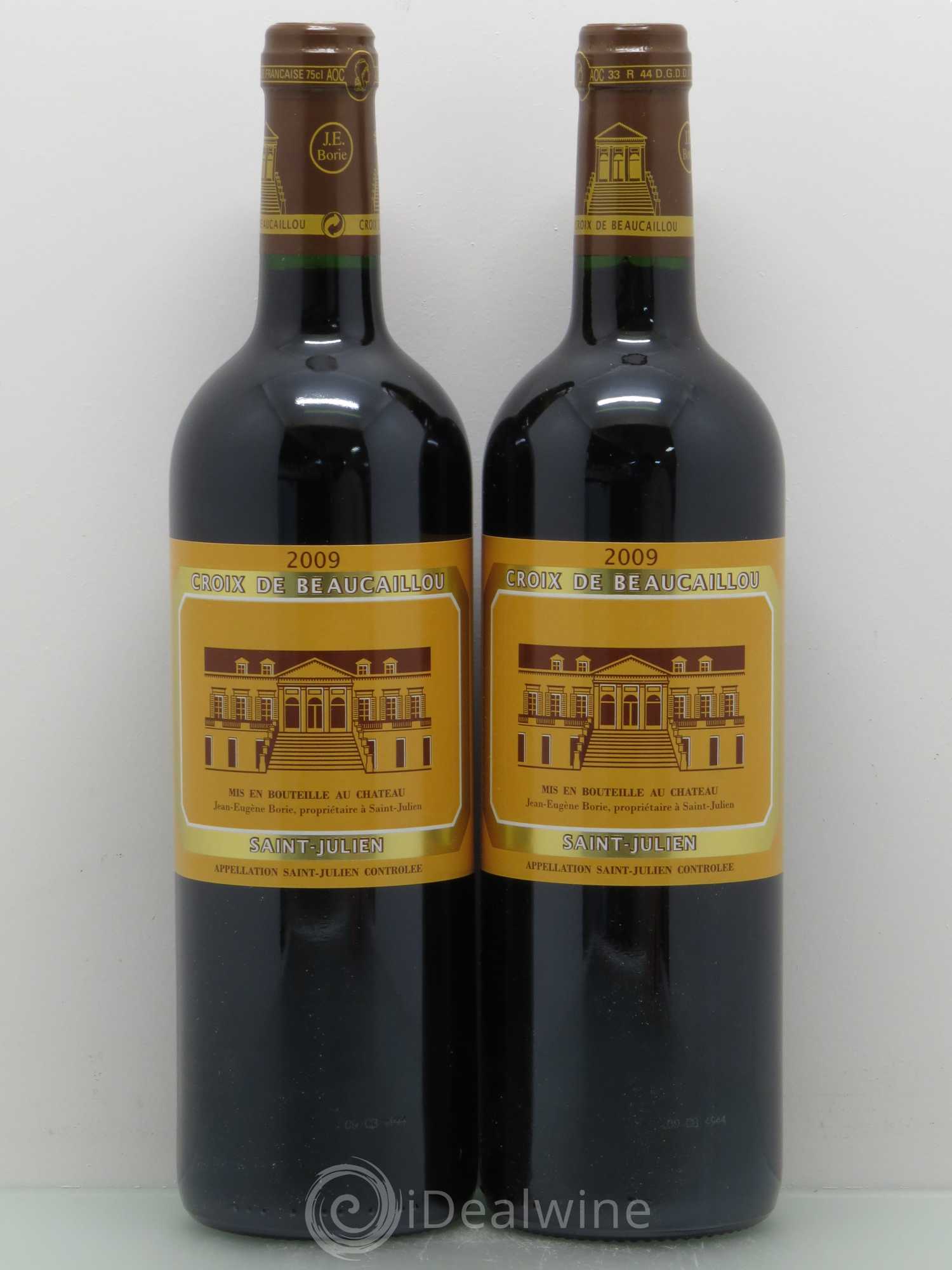 La Croix de Beaucaillou Second Vin 2009 - Lot de 2 bouteilles - 0