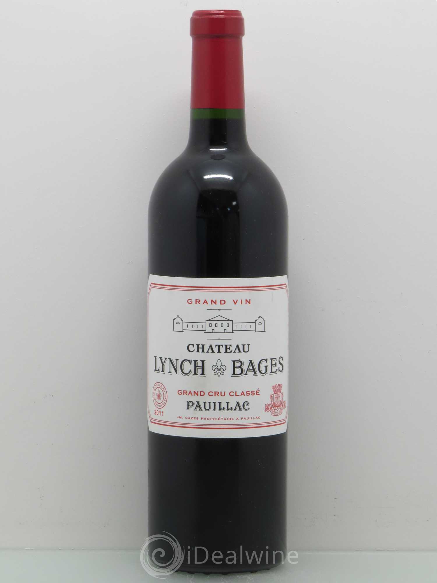 Château Lynch Bages 5ème Grand Cru Classé 2011 - Lot de 1 bouteille - 0