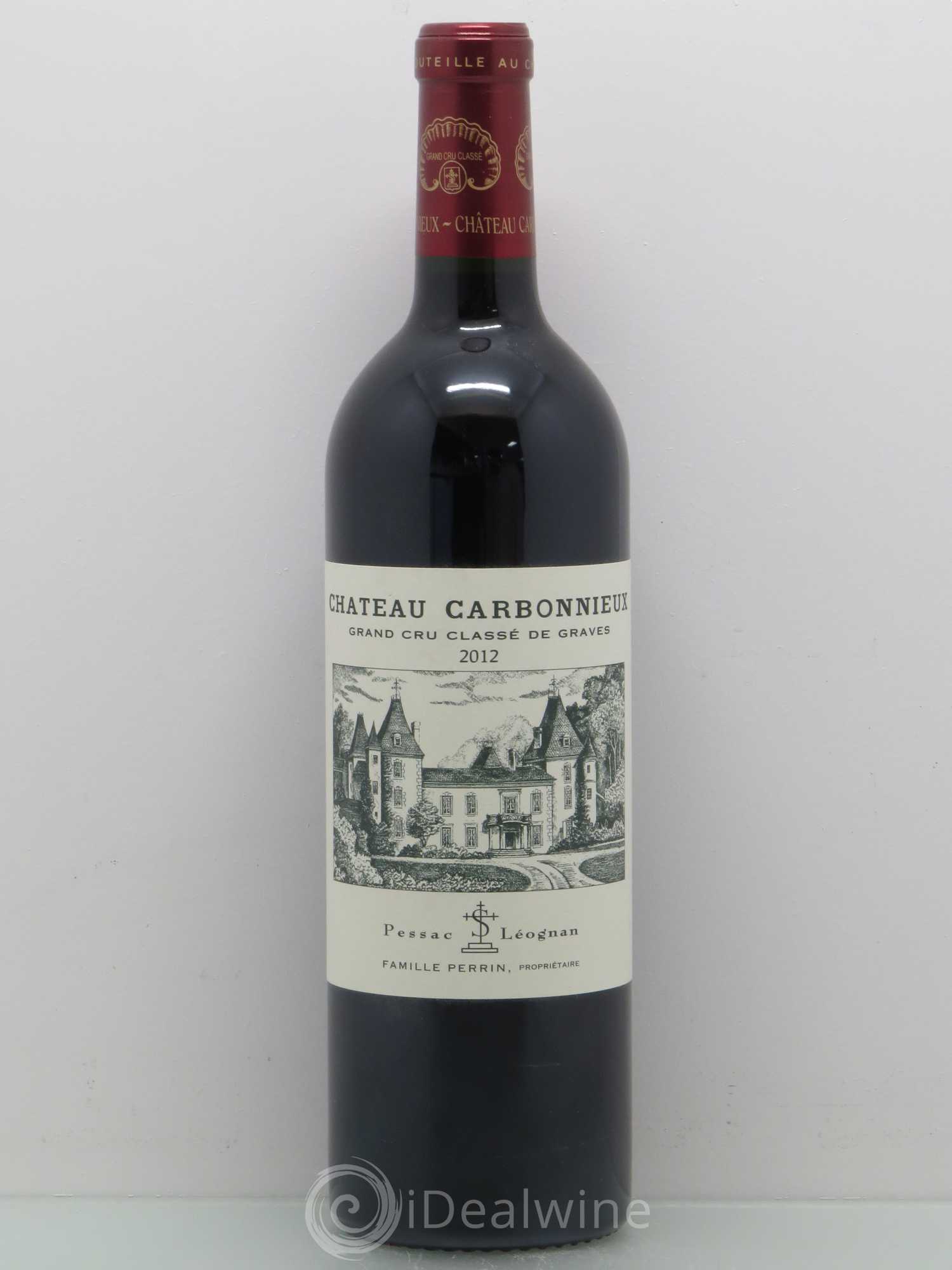 Château Carbonnieux Cru Classé de Graves 2012 - Lot de 1 bouteille - 0