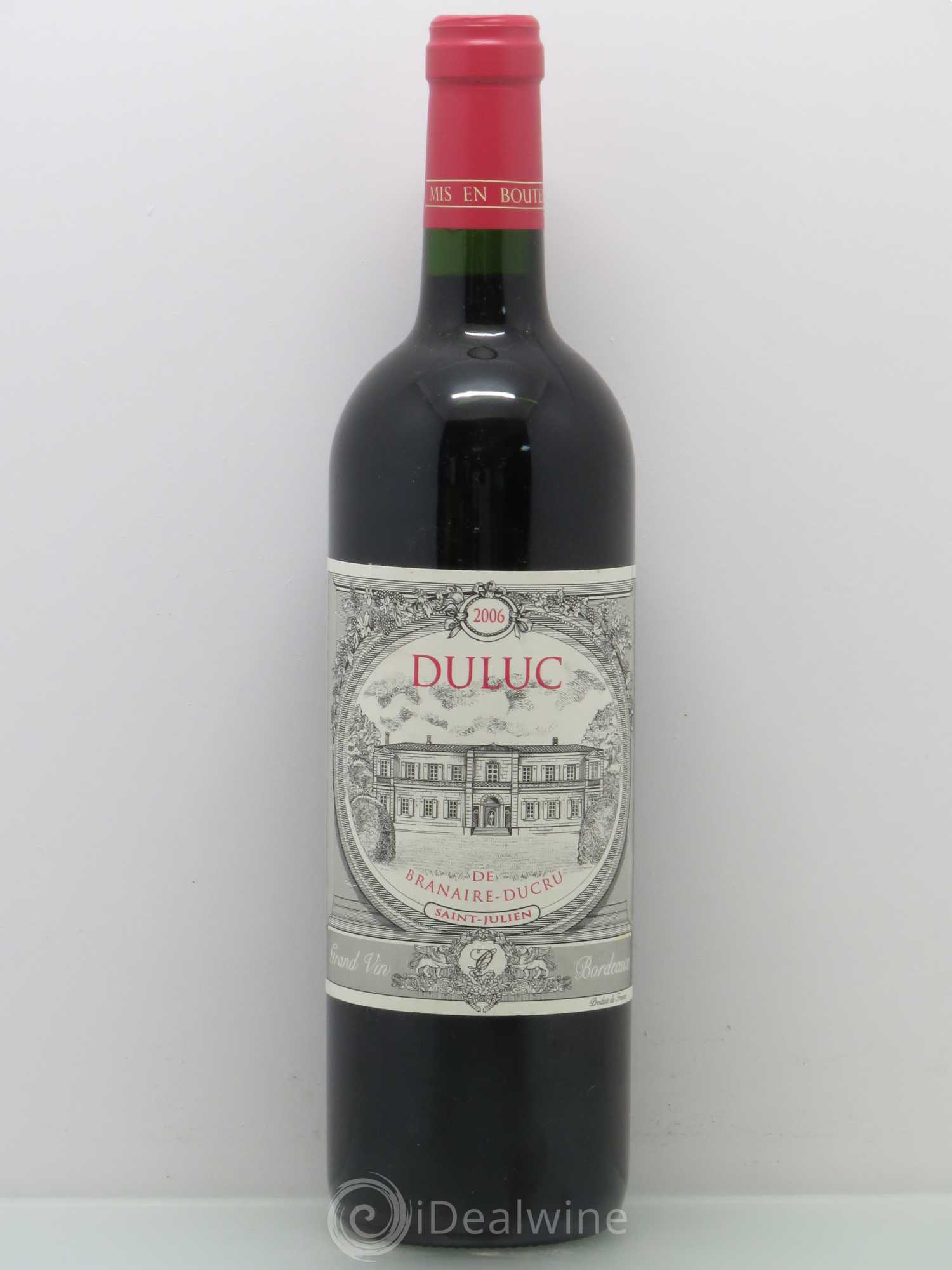 Duluc de Branaire Second Vin 2006 - Lot de 1 bouteille - 0