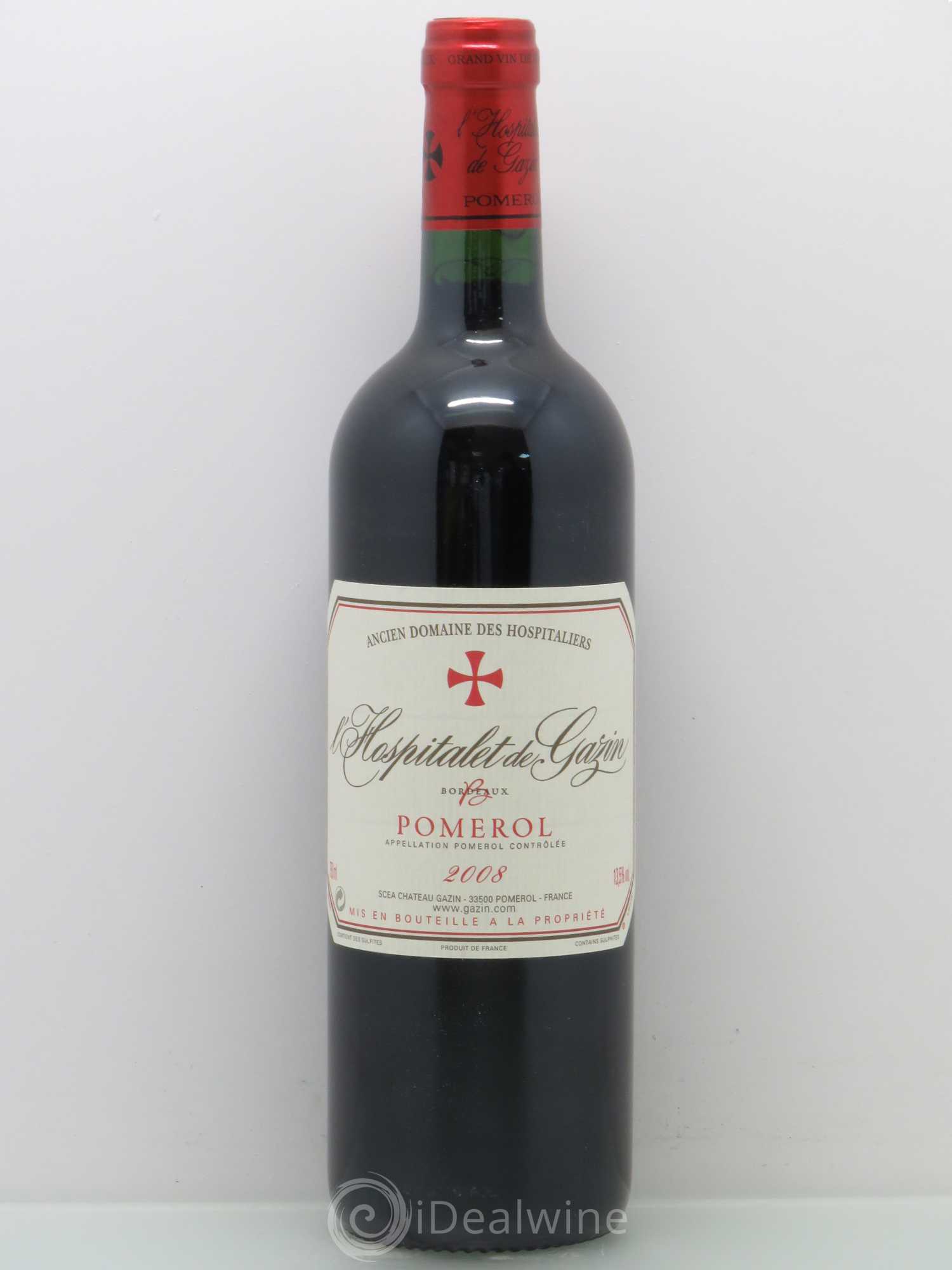 L'Hospitalet de Gazin Second Vin 2008 - Lot de 1 bouteille - 0