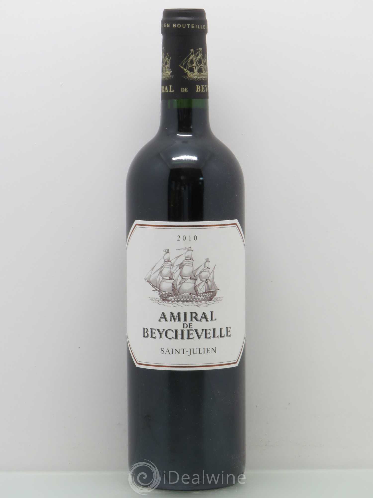 Amiral de Beychevelle Second Vin 2010 - Lot de 1 bouteille - 0
