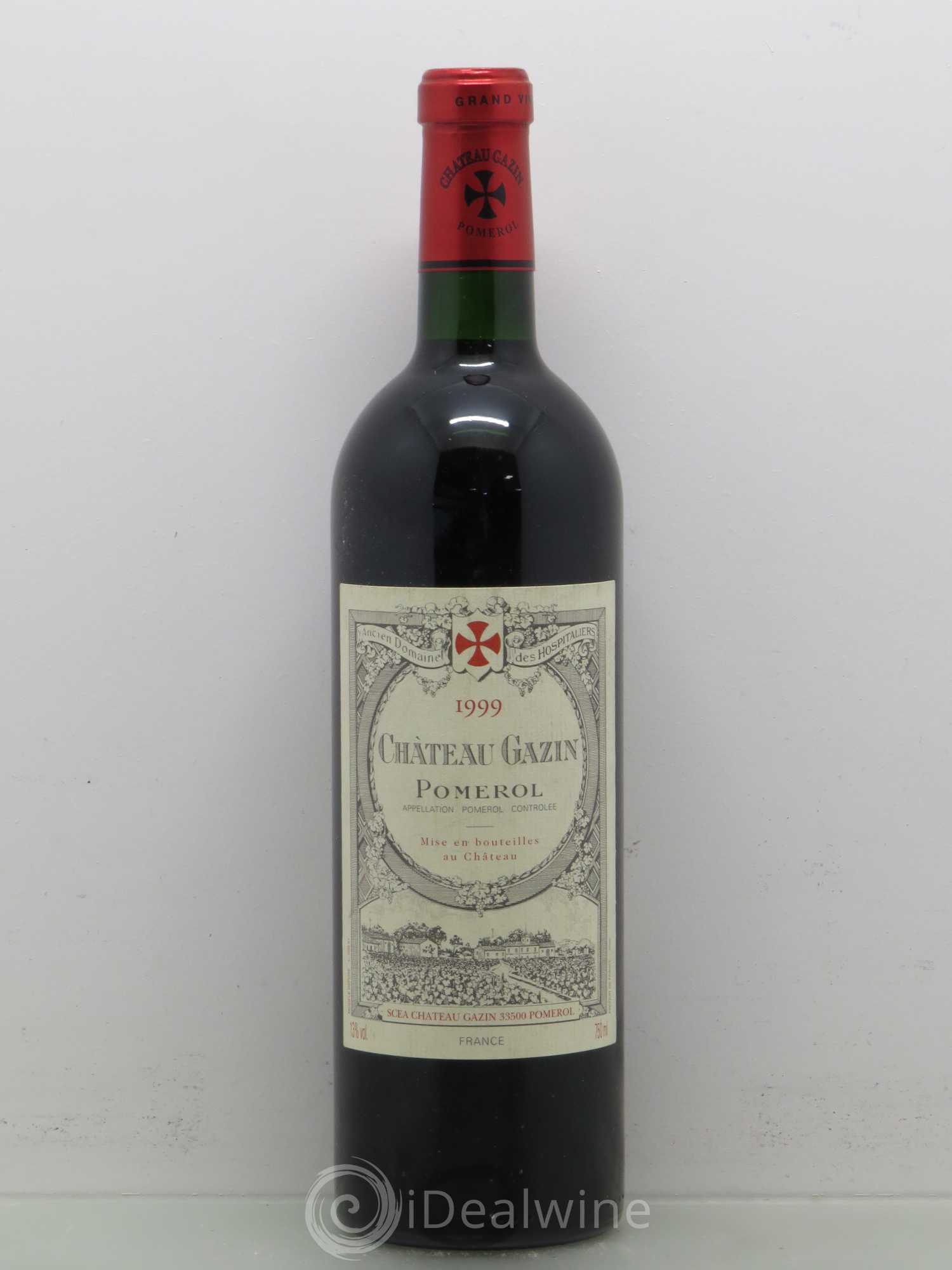 Château Gazin 1999 - Lot de 1 bouteille - 0