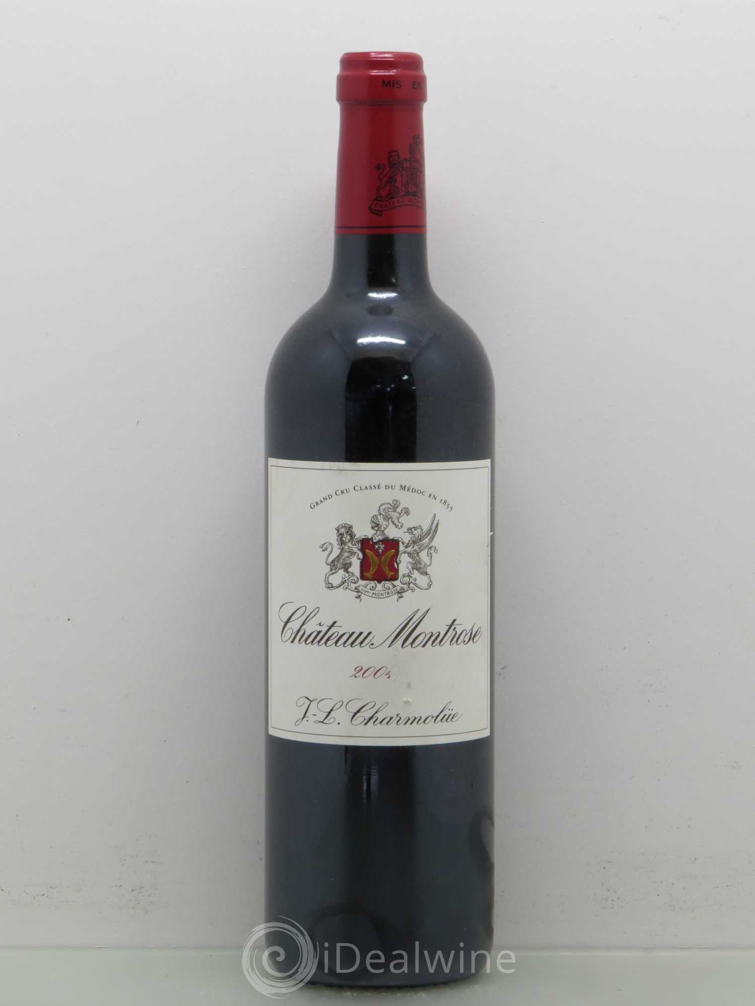Château Montrose 2ème Grand Cru Classé 2004 - Lot de 1 bouteille - 0