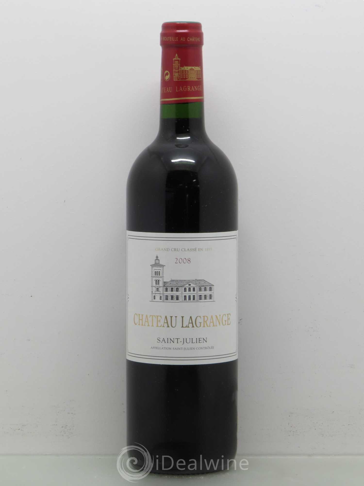 Château Lagrange 3ème Grand Cru Classé 2008 - Lot de 1 bouteille - 0