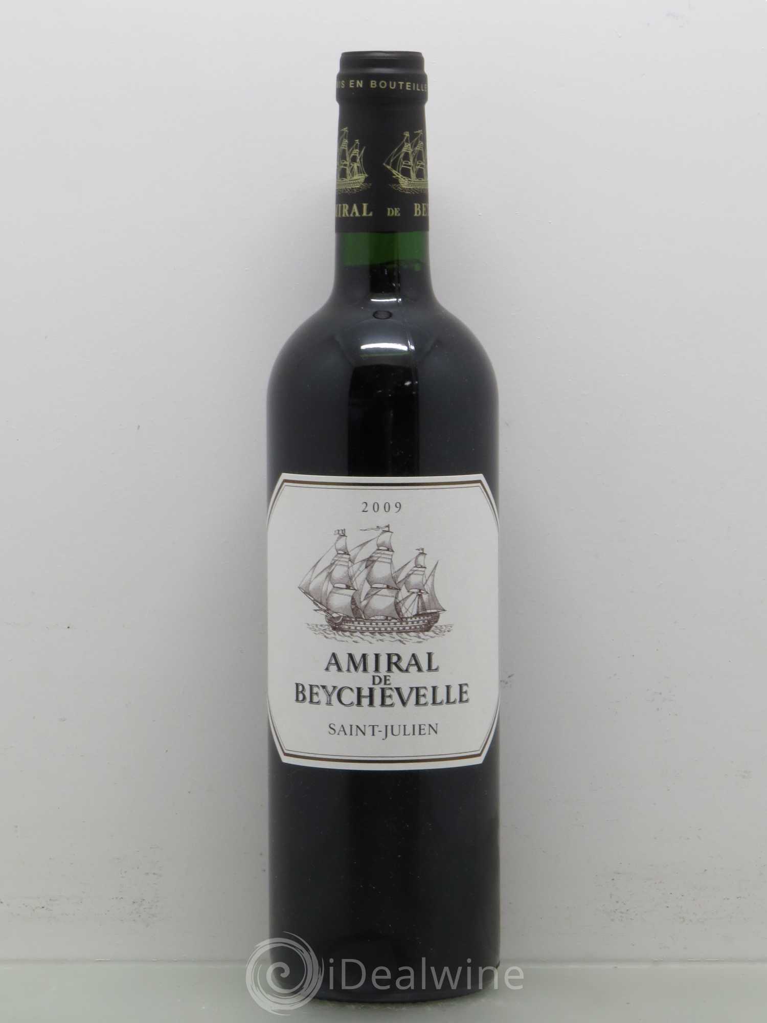 Amiral de Beychevelle Second Vin 2009 - Lot de 1 bouteille - 0