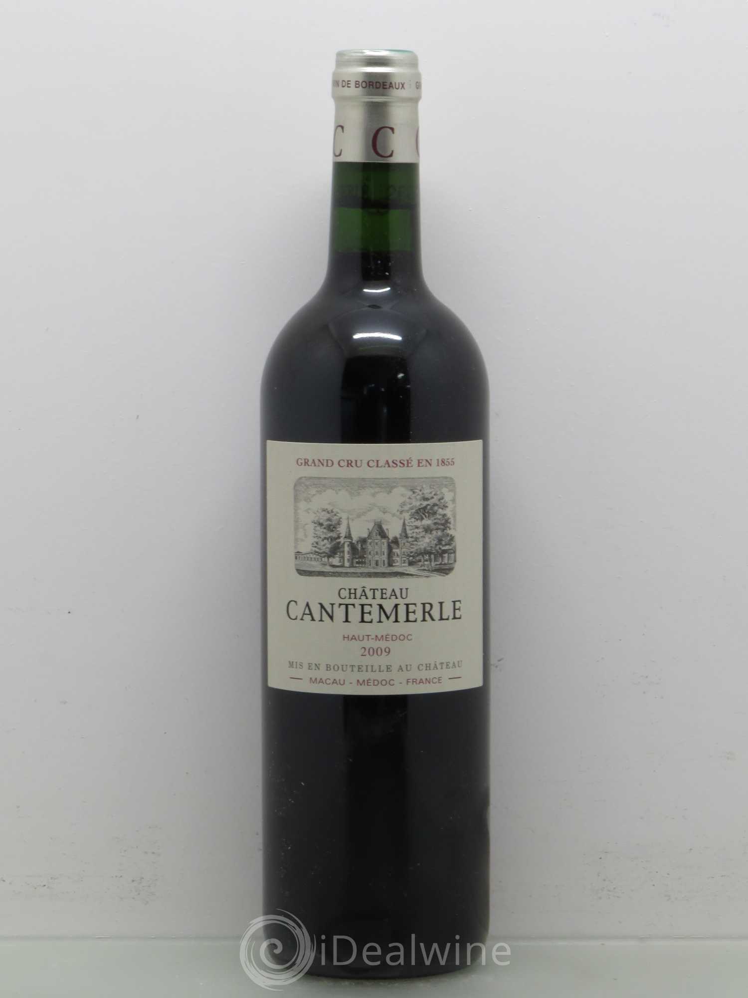 Château Cantemerle 5ème Grand Cru Classé 2009 - Lot de 1 bouteille - 0