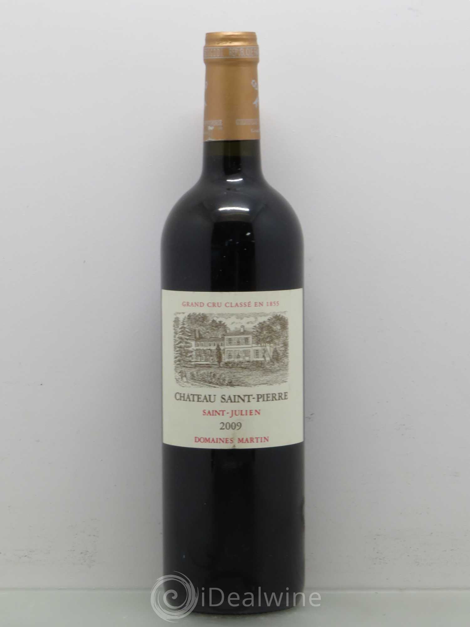 Château Saint-Pierre 4ème Grand Cru Classé 2009 - Lot de 1 bouteille - 0