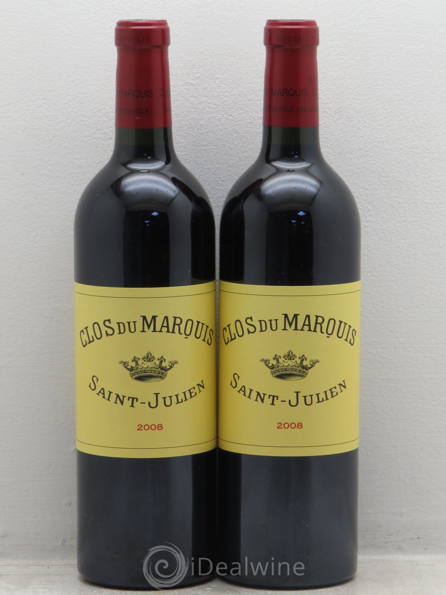 Clos du Marquis 2008 - Lot de 2 bouteilles - 0