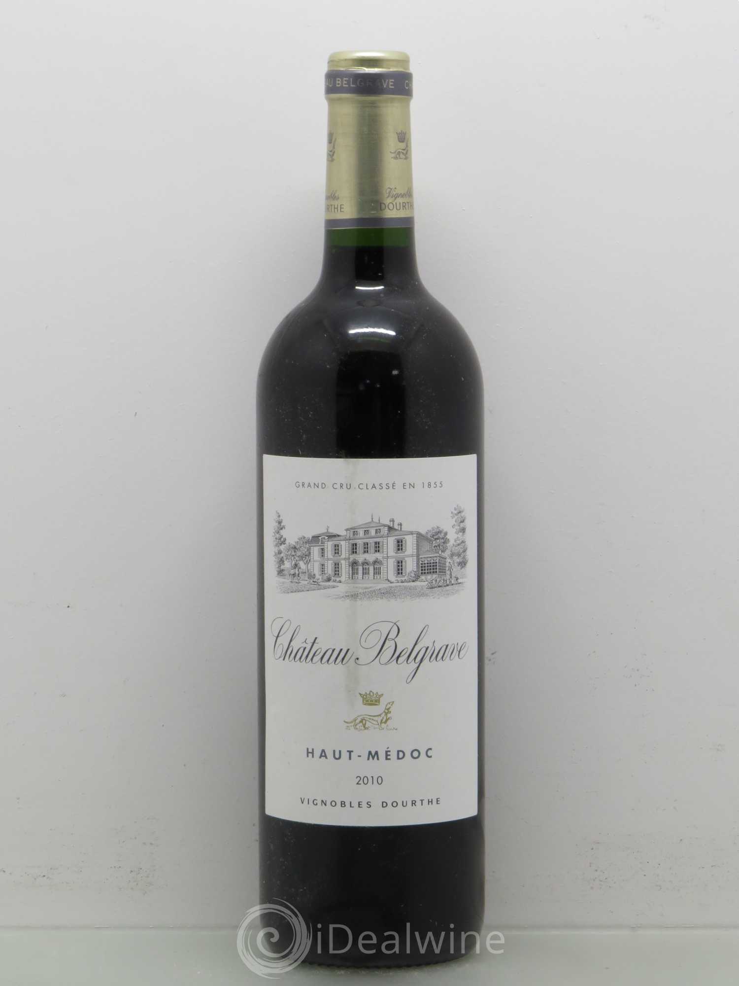Château Belgrave 5ème Grand Cru Classé 2010 - Lot de 1 bouteille - 0