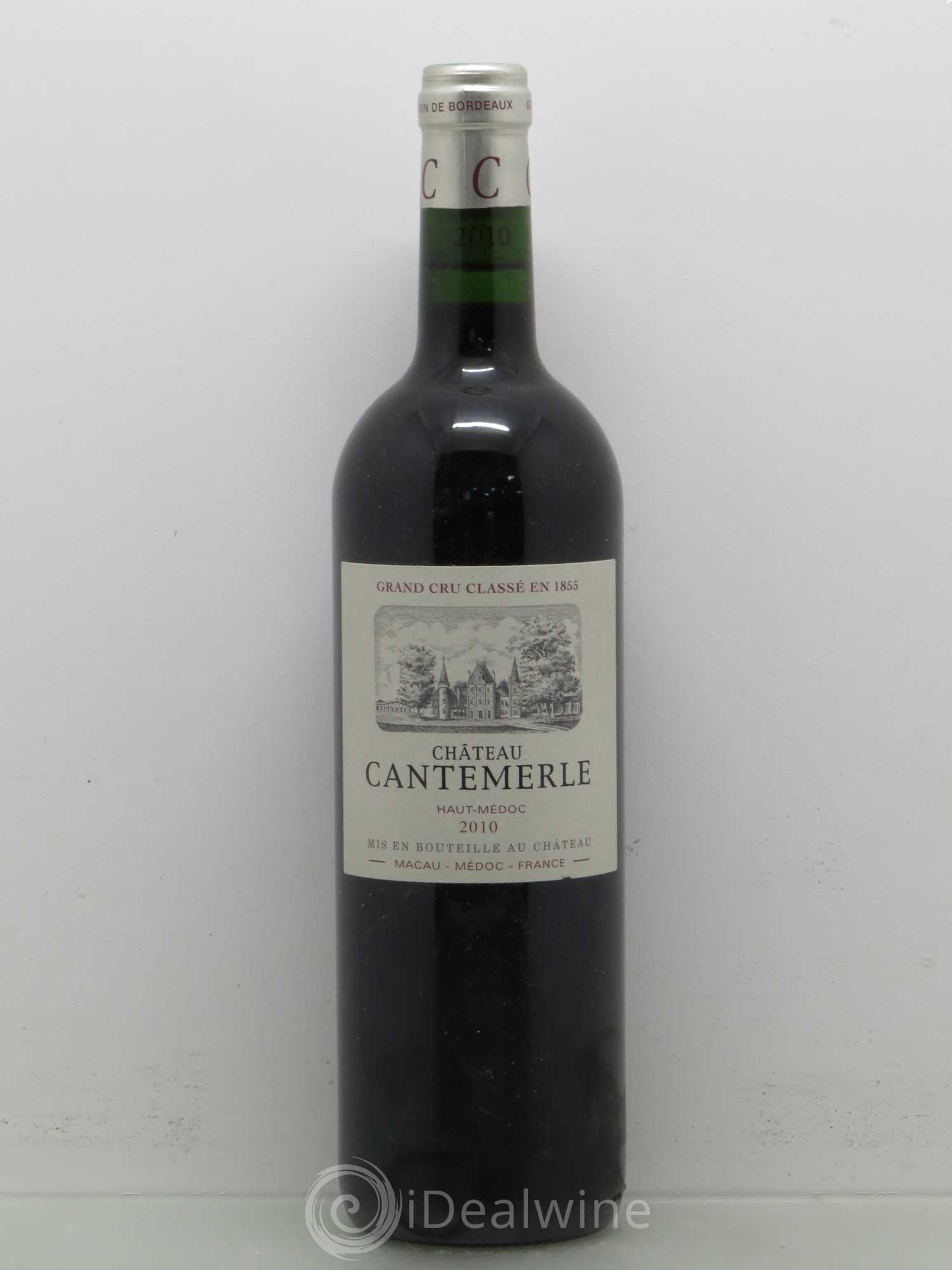 Château Cantemerle 5ème Grand Cru Classé 2010 - Lot de 1 bouteille - 0