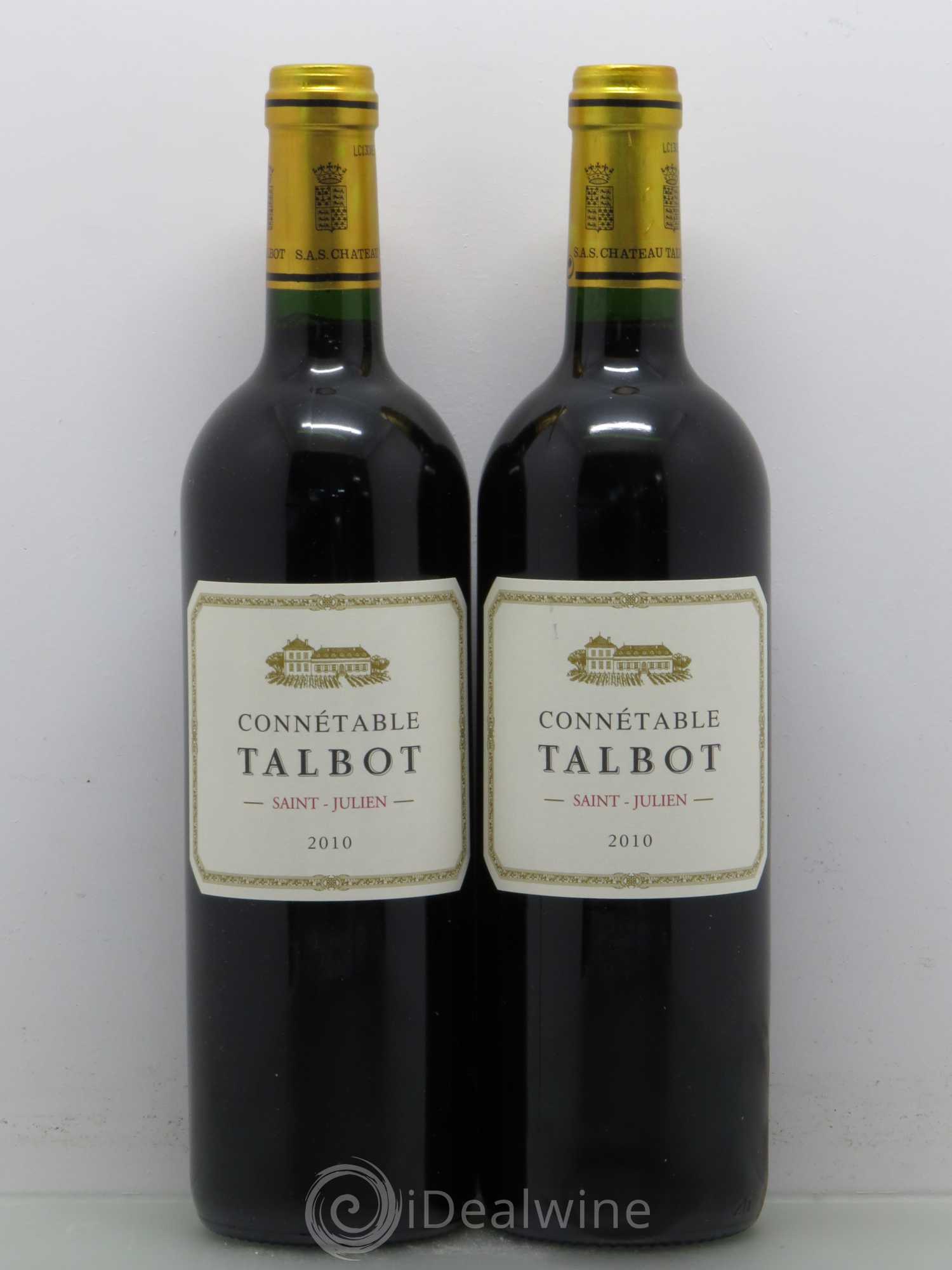 Connétable de Talbot Second Vin 2010 - Lot de 2 bouteilles - 0