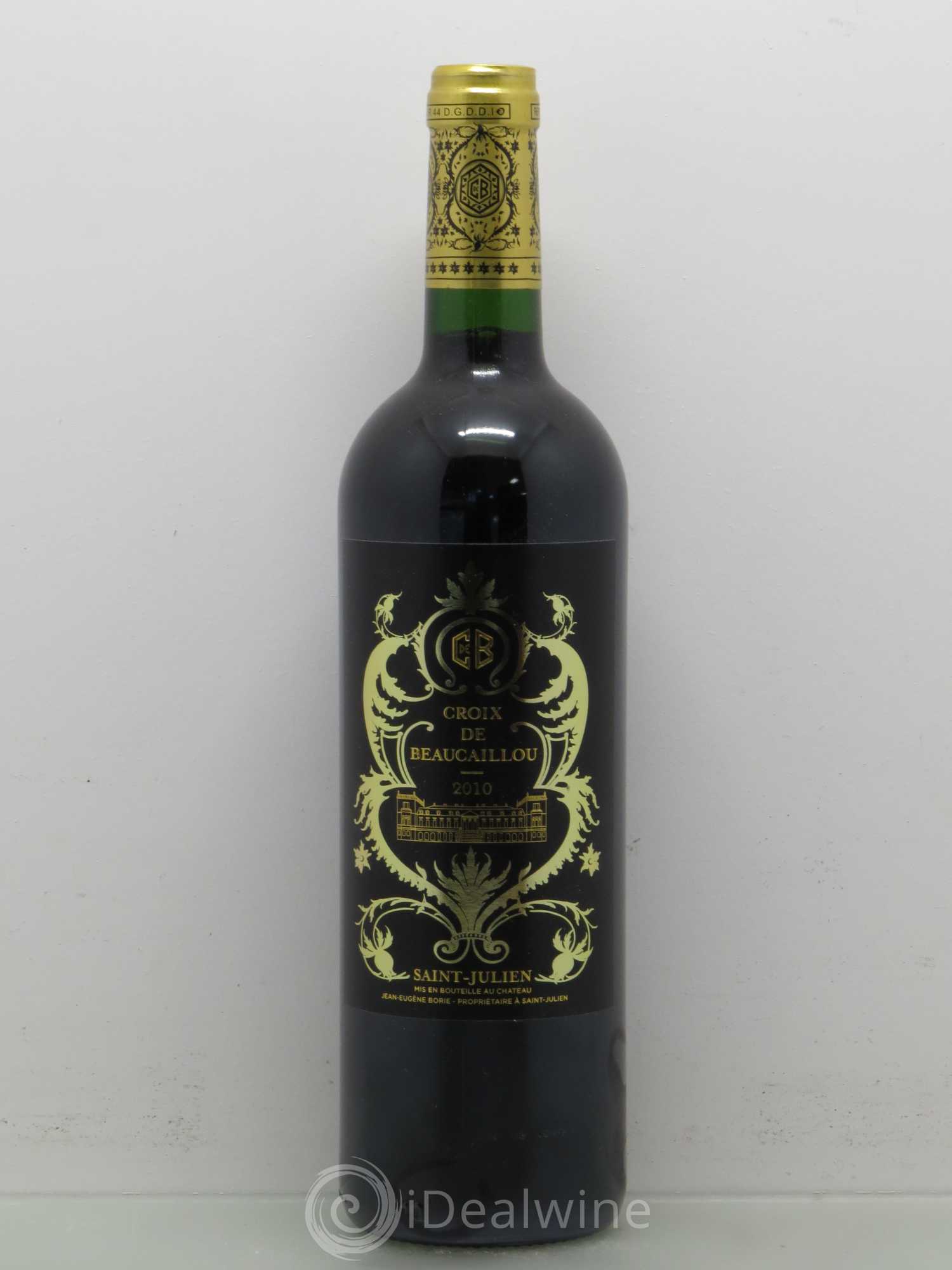 La Croix de Beaucaillou Second Vin 2010 - Lot de 1 bouteille - 0