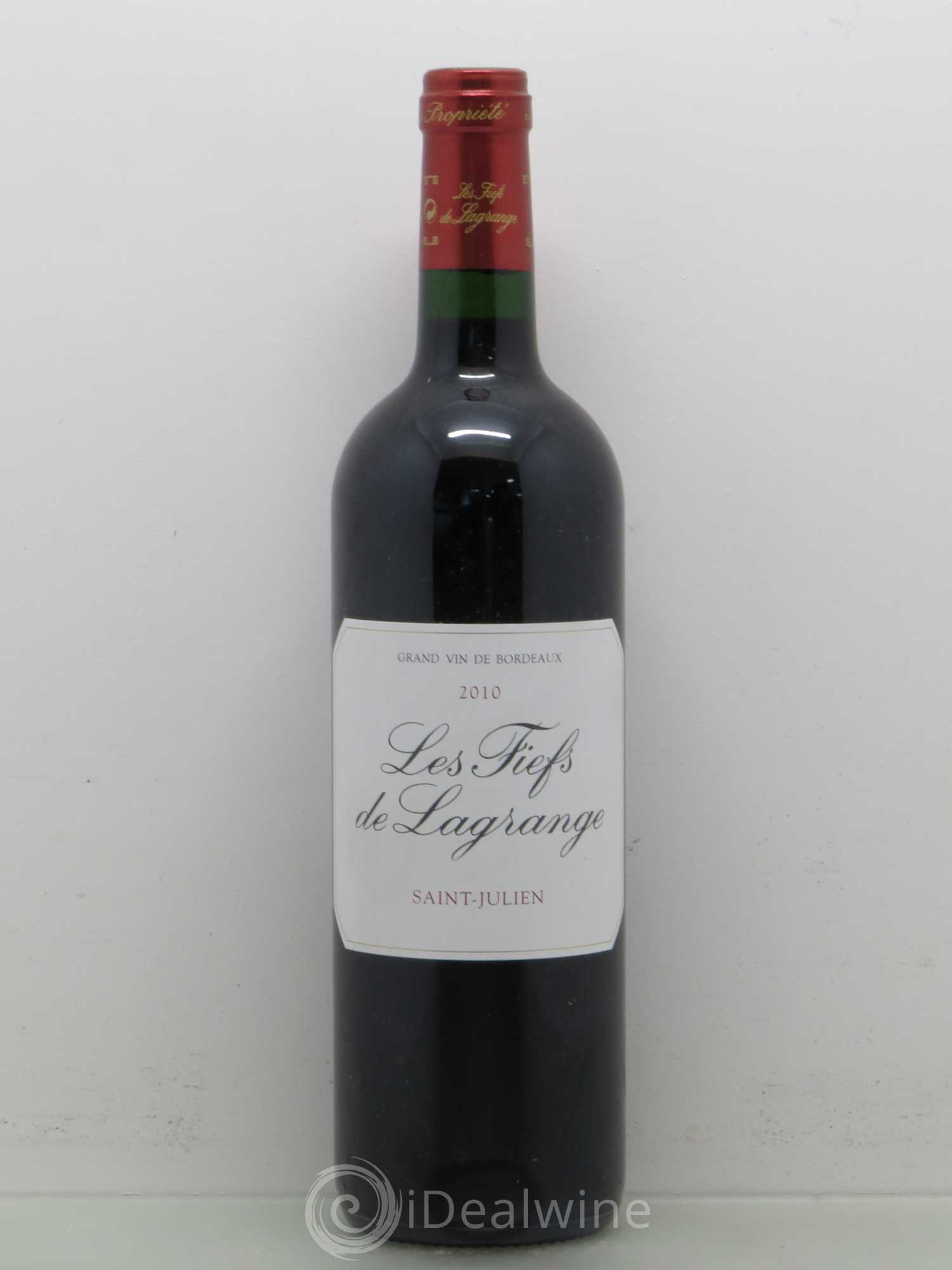 Les Fiefs de Lagrange Second Vin 2010 - Lot de 1 bouteille - 0