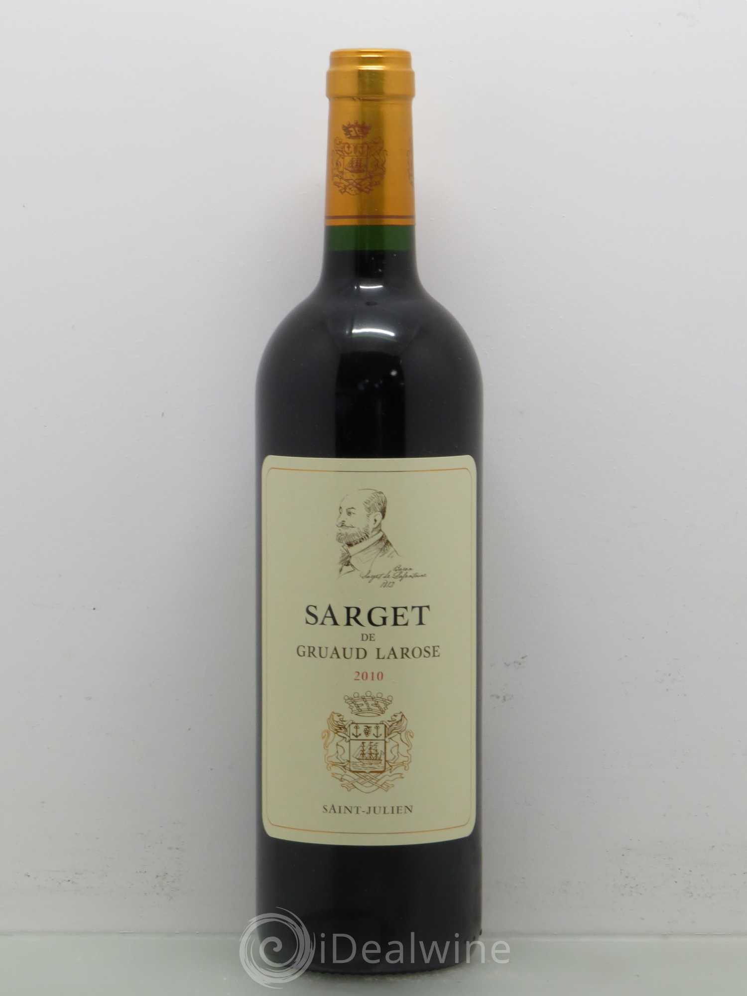Sarget de Gruaud Larose Second Vin 2010 - Lot de 1 bouteille - 0