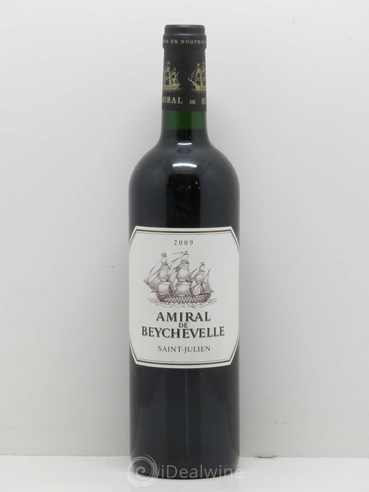 Amiral de Beychevelle Second Vin 2009 - Lot de 1 bouteille - 0