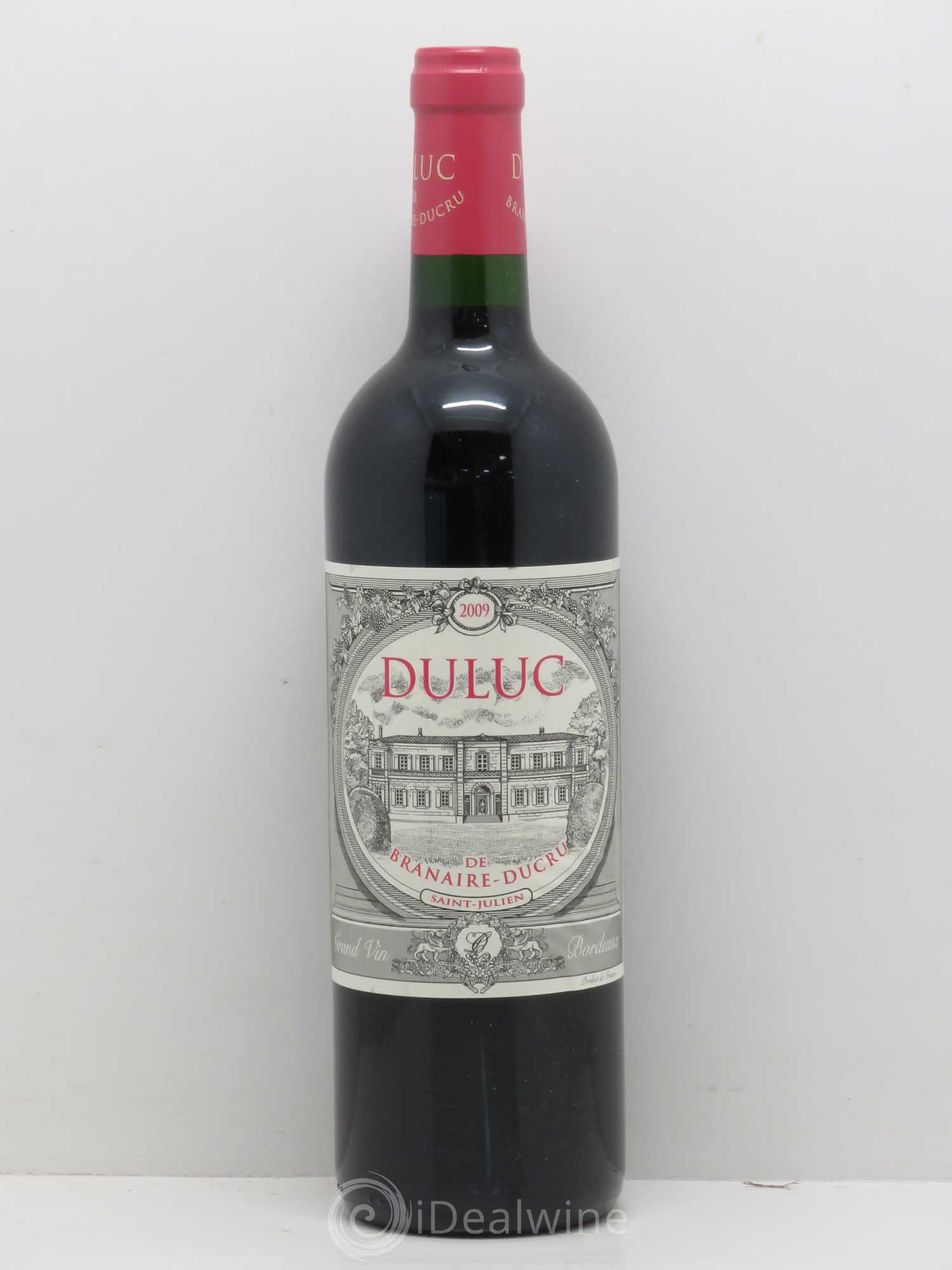 Duluc de Branaire Second Vin 2009 - Lot de 1 bouteille - 0