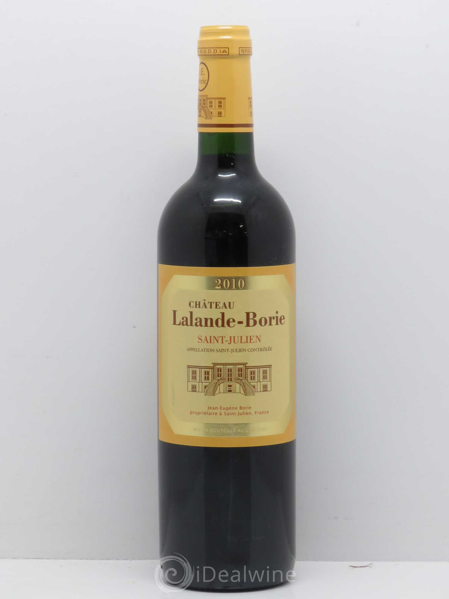 Château Lalande Borie 2010 - Lot de 1 bouteille - 0