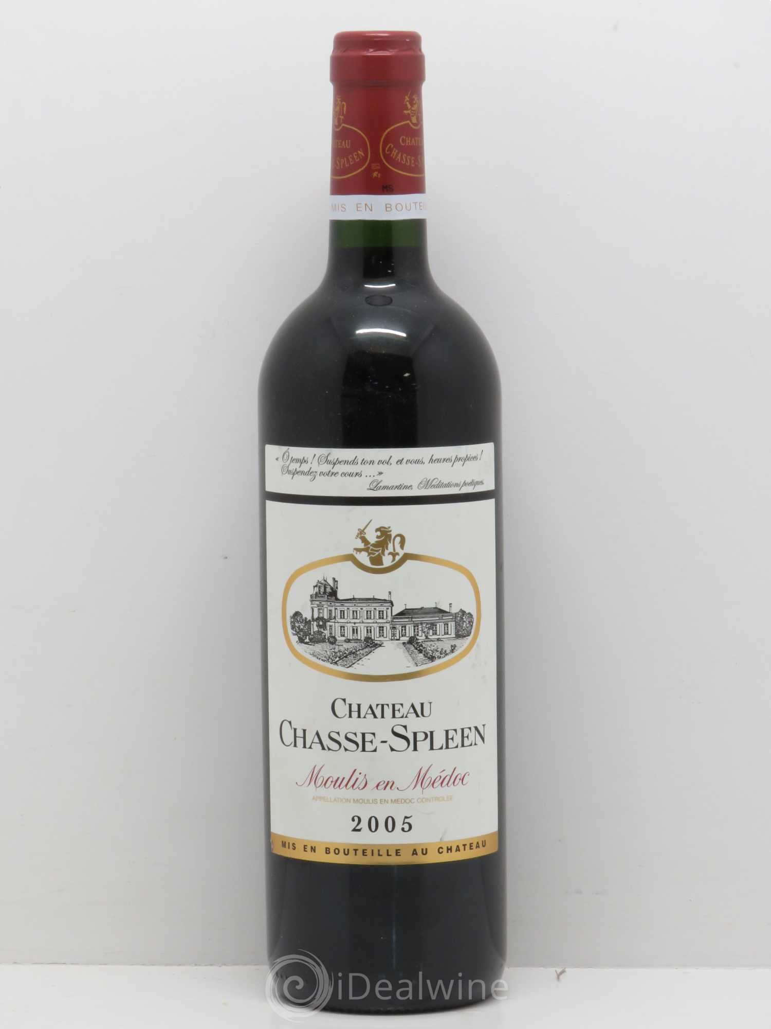 Château Chasse Spleen 2005 - Lot de 1 bouteille - 0