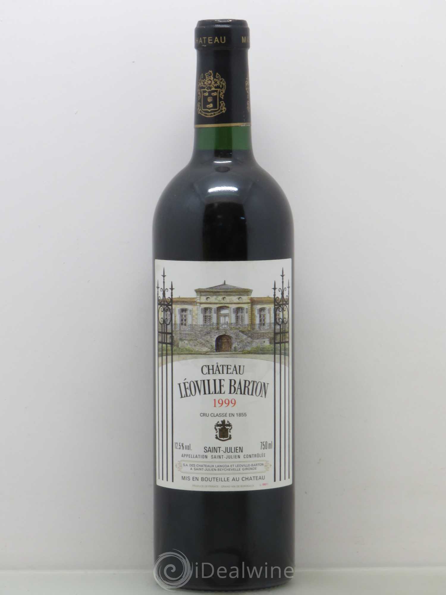 Château Léoville Barton 2ème Grand Cru Classé 1999 - Lot de 1 bouteille - 0