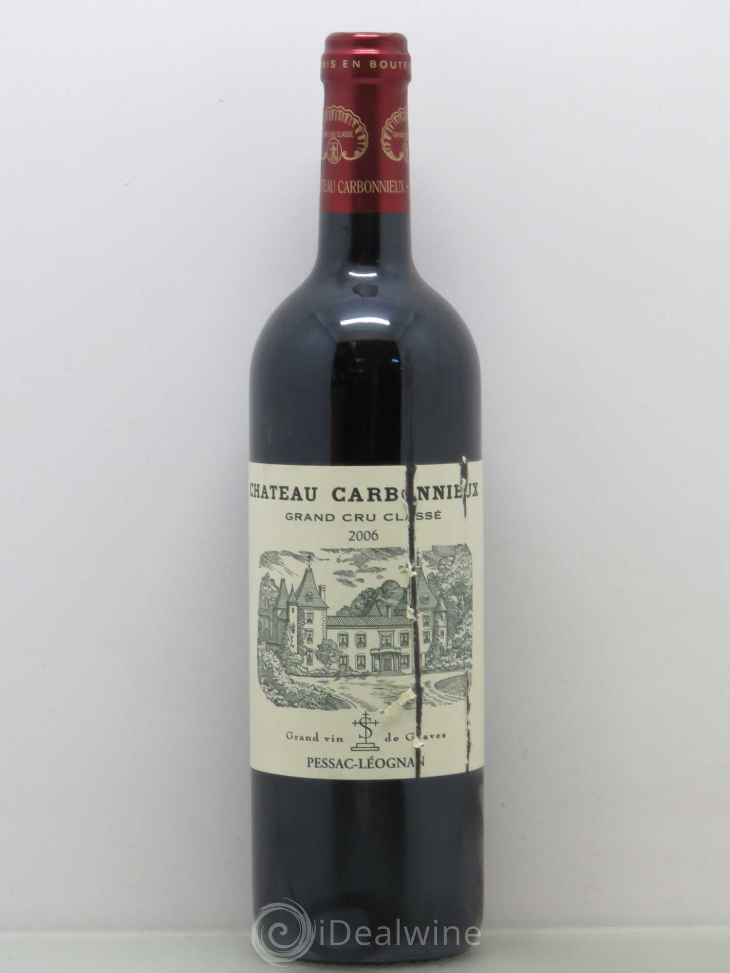 Château Carbonnieux Cru Classé de Graves 2006 - Lot de 1 bouteille - 0