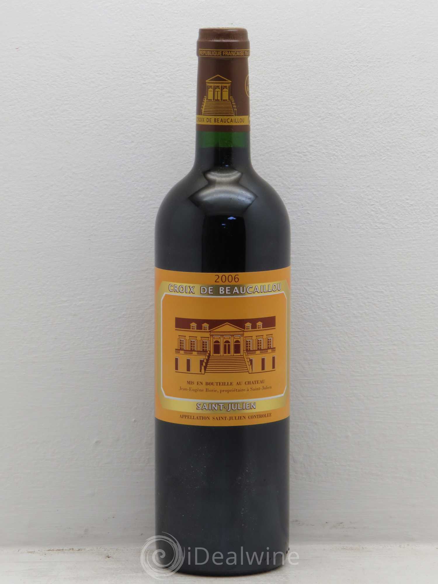 La Croix de Beaucaillou Second Vin 2006 - Lot de 1 bouteille - 0