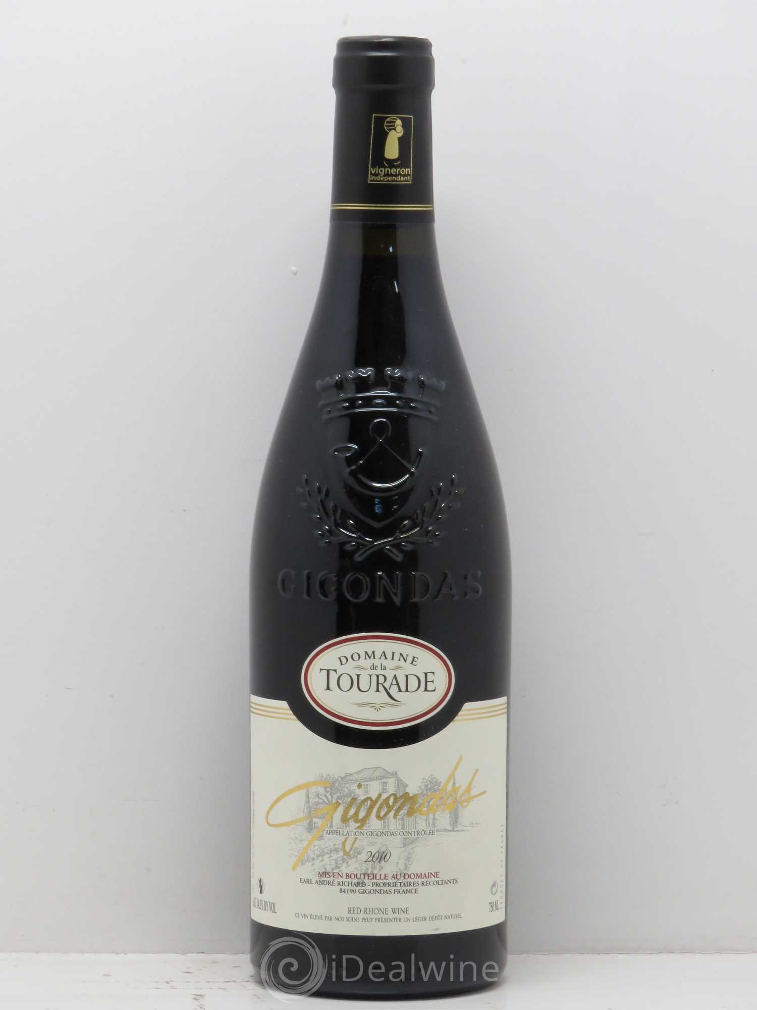 Gigondas Domaine de la Tourade 2010 - Posten von 1 Flasche - 0