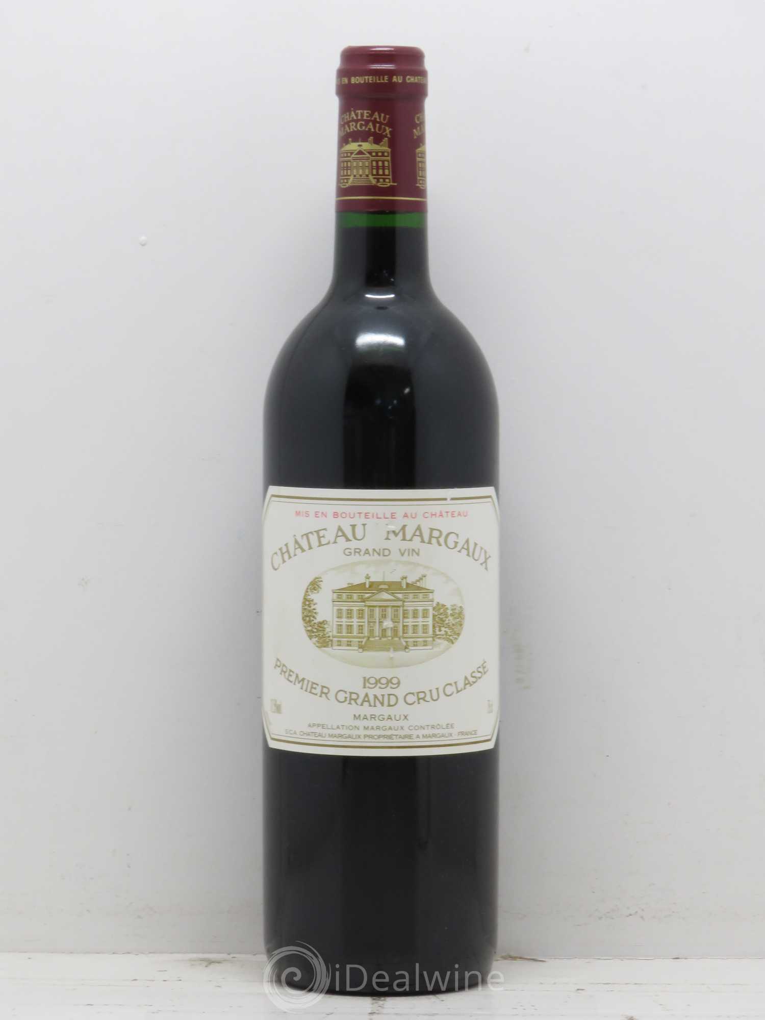 Château Margaux 1er Grand Cru Classé 1999 - Lot de 1 bouteille - 0