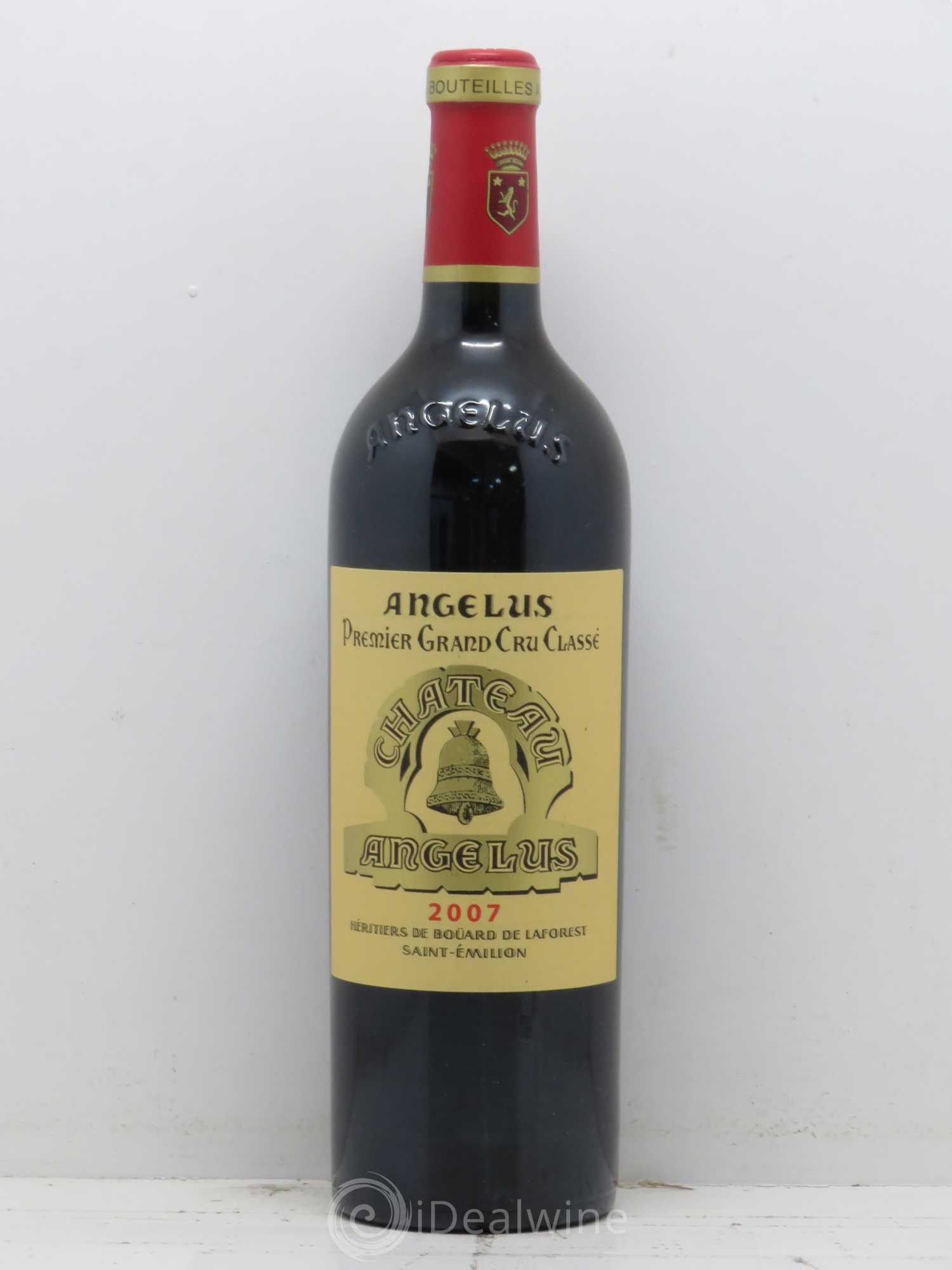 Château Angélus 1er Grand Cru Classé A 2007 - Lot de 1 bouteille - 0