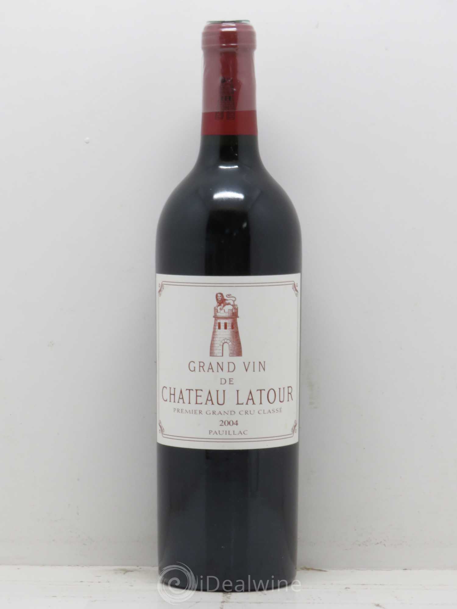 Château Latour 1er Grand Cru Classé 2004 - Lot de 1 bouteille - 0