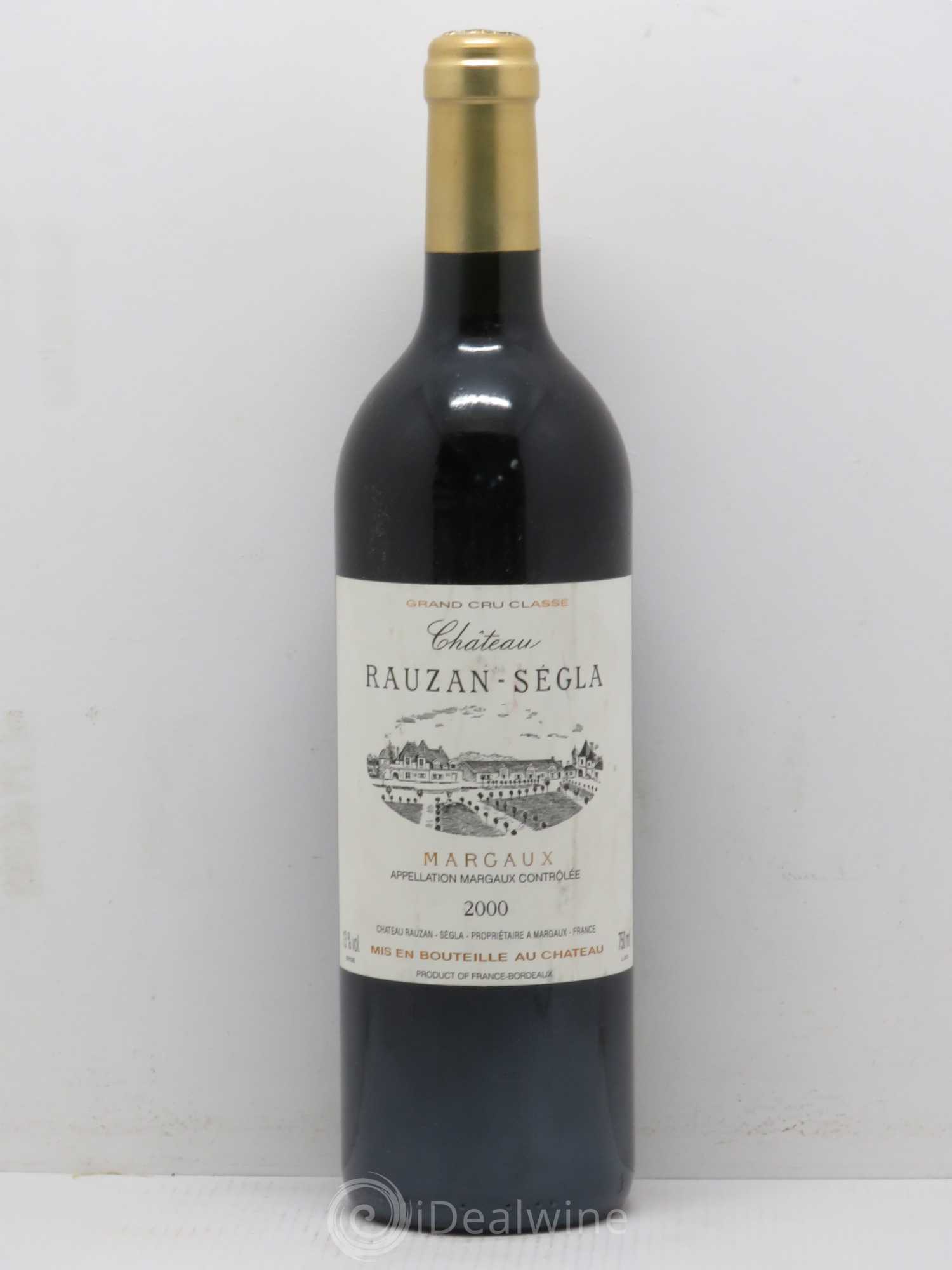 Château Rauzan Ségla Grand Cru Classé 2000 - Lot de 1 bouteille - 0