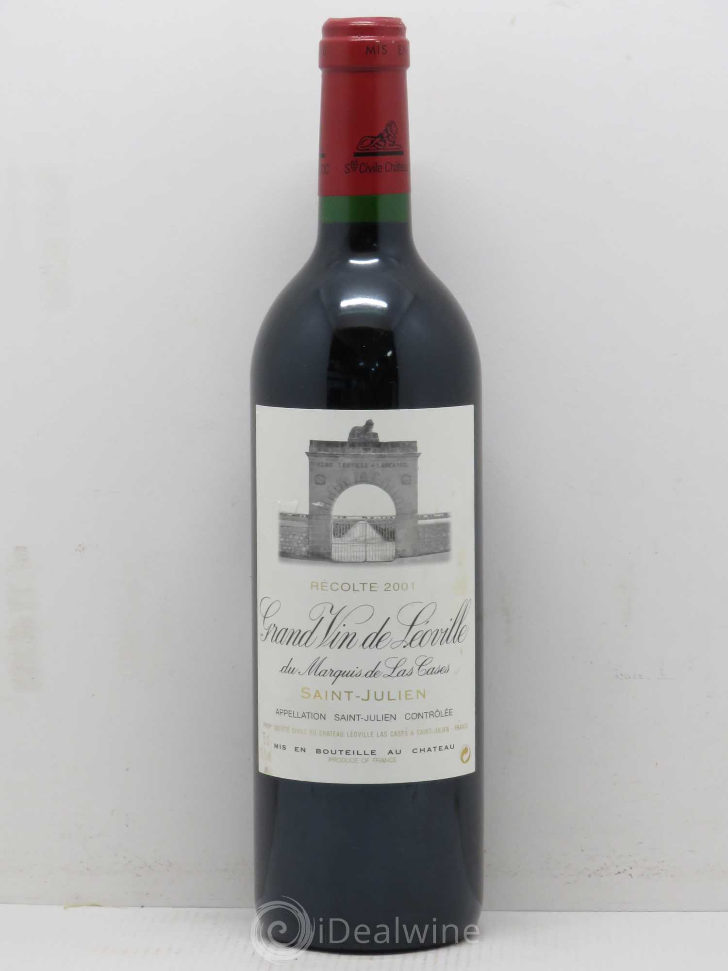 Château Léoville Las Cases 2ème Grand Cru Classé 2001 - Lot de 1 bouteille - 0