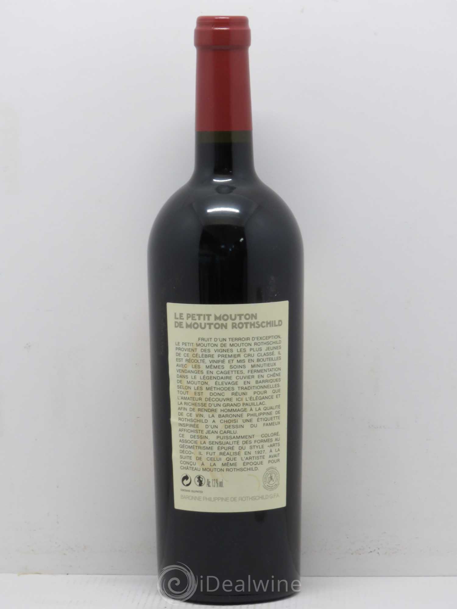 Petit Mouton Second Vin 2009 - Lot de 1 bouteille - 1