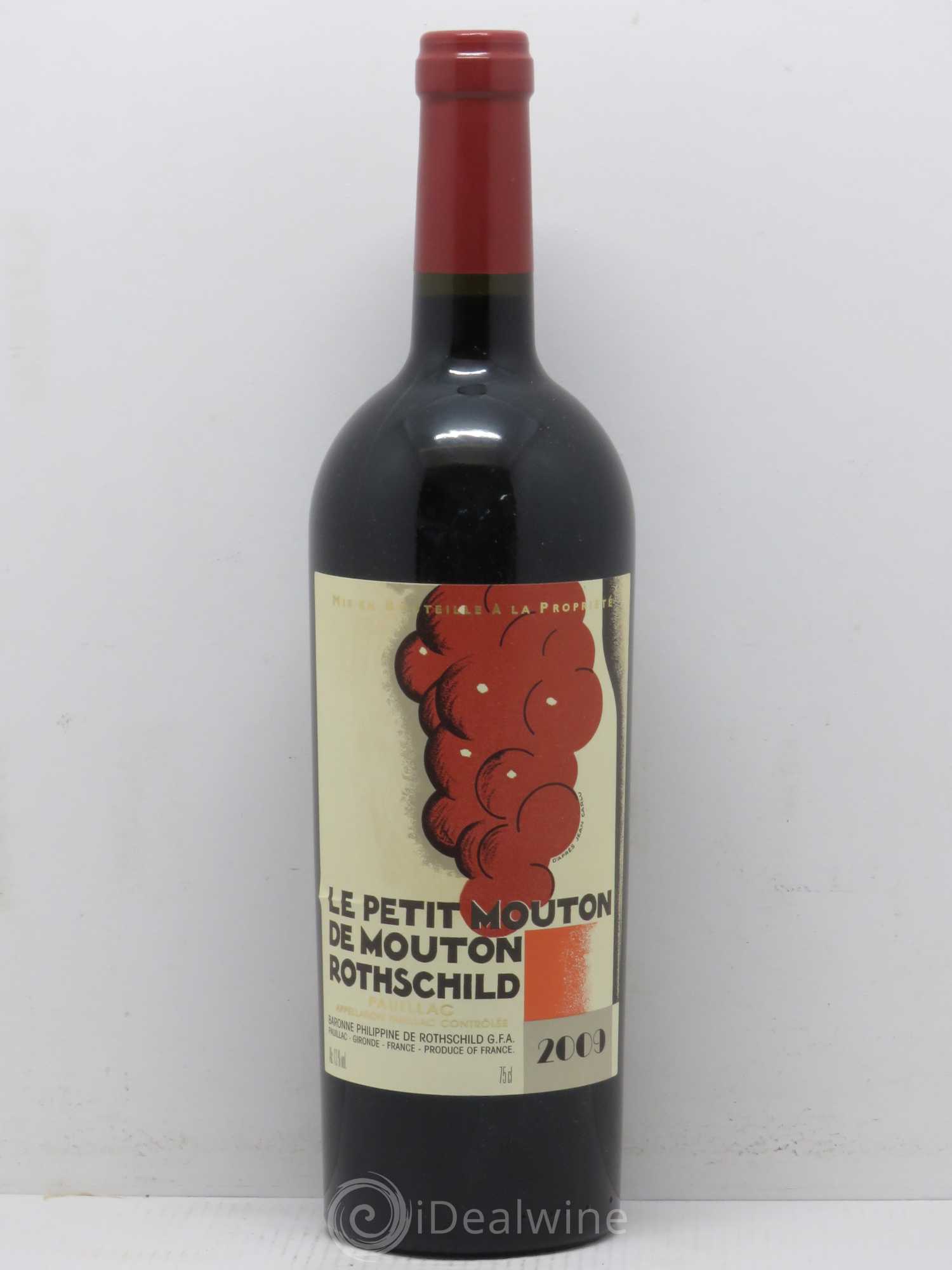 Petit Mouton Second Vin 2009 - Lot de 1 bouteille - 0