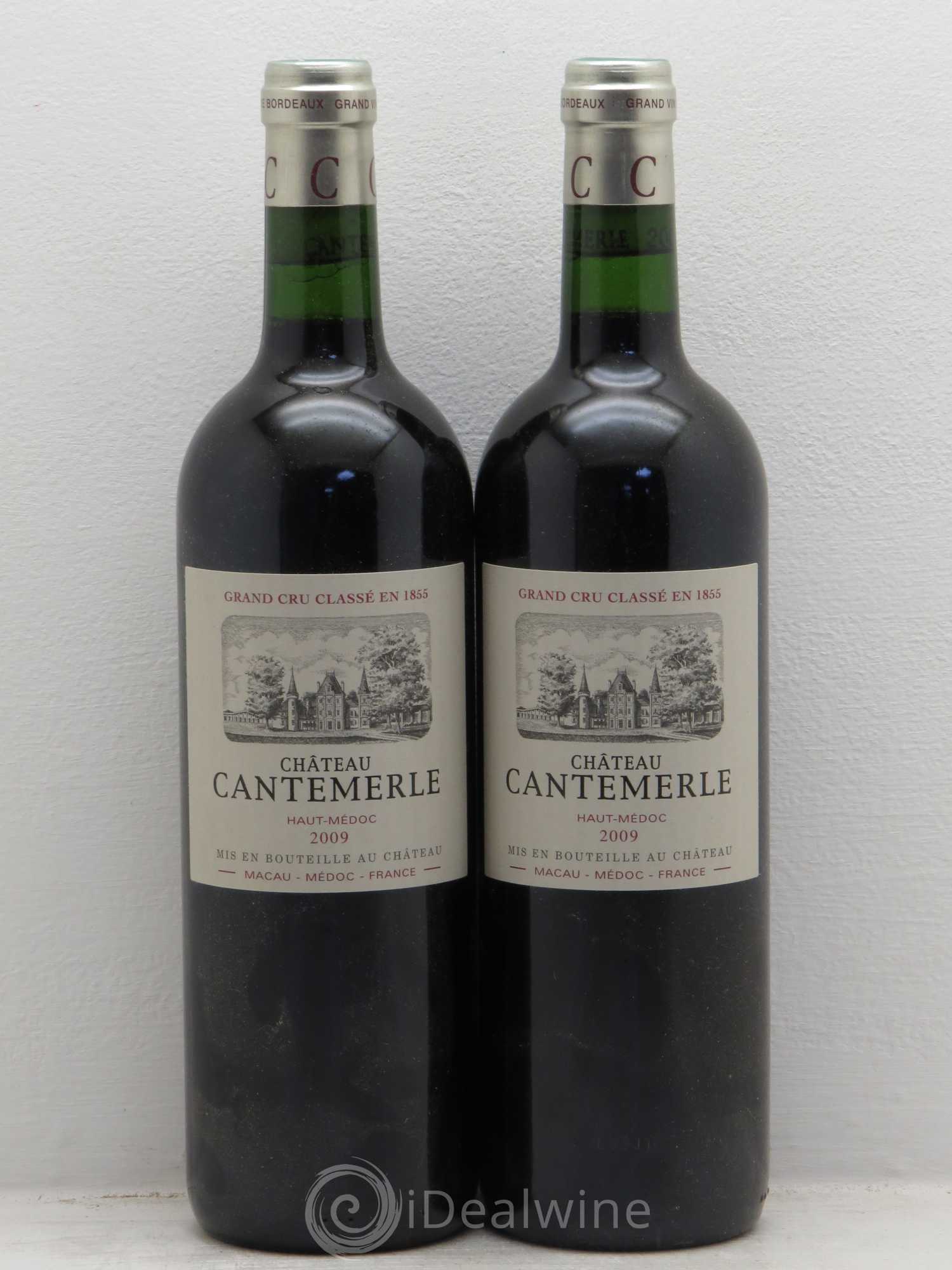 Château Cantemerle 5ème Grand Cru Classé 2009 - Lot de 2 bouteilles - 0