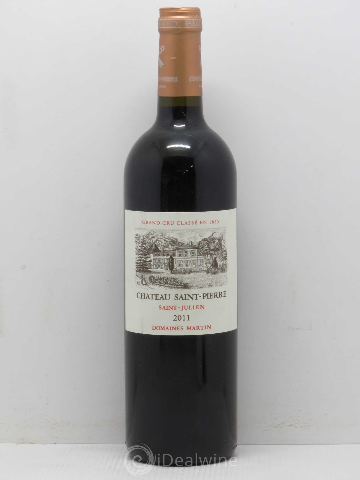 Château Saint-Pierre 4ème Grand Cru Classé 2011 - Lot de 1 bouteille - 0