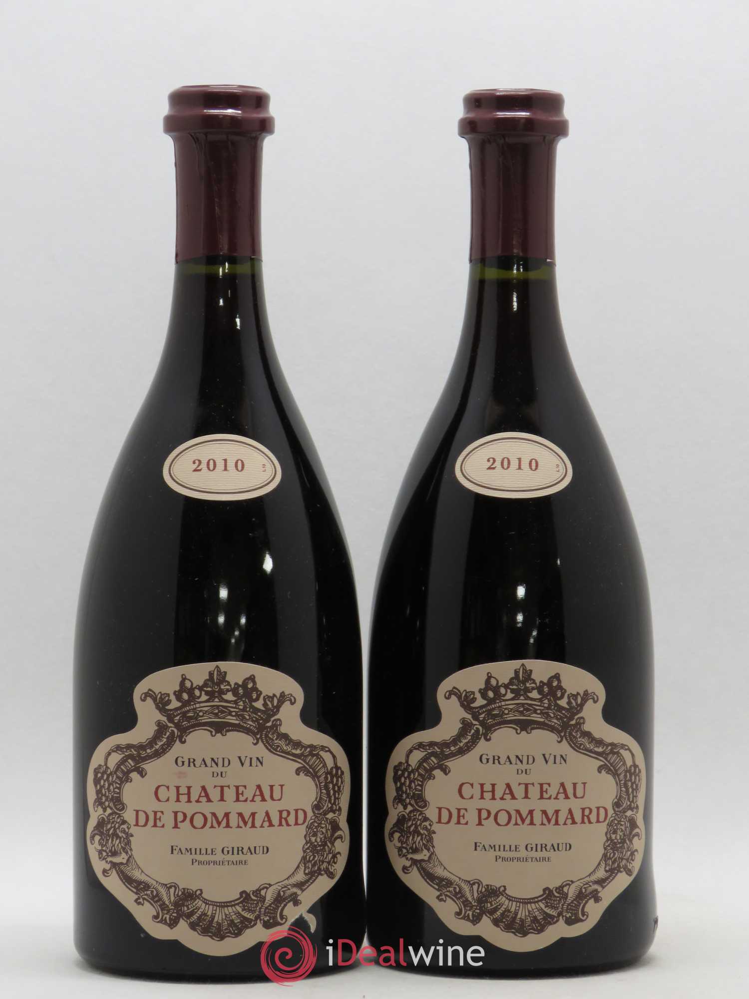 Pommard Château de Pommard 2010 - Lot de 2 bouteilles - 0
