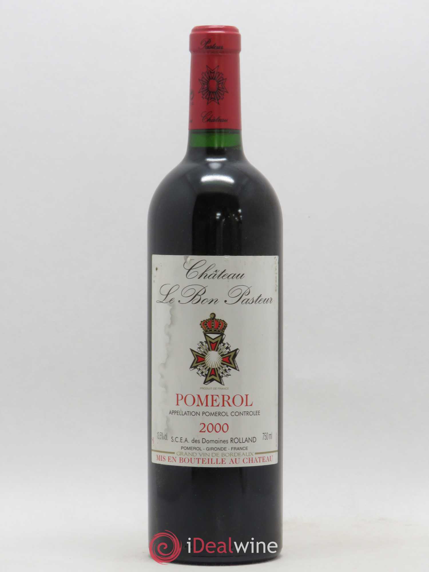 Château le Bon Pasteur 2000 - Lot de 1 bouteille - 0