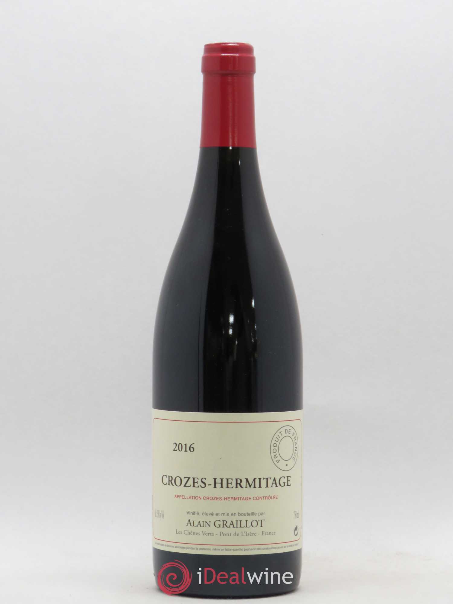 Crozes-Hermitage Domaine Graillot 2016 - Lot de 1 bouteille - 0