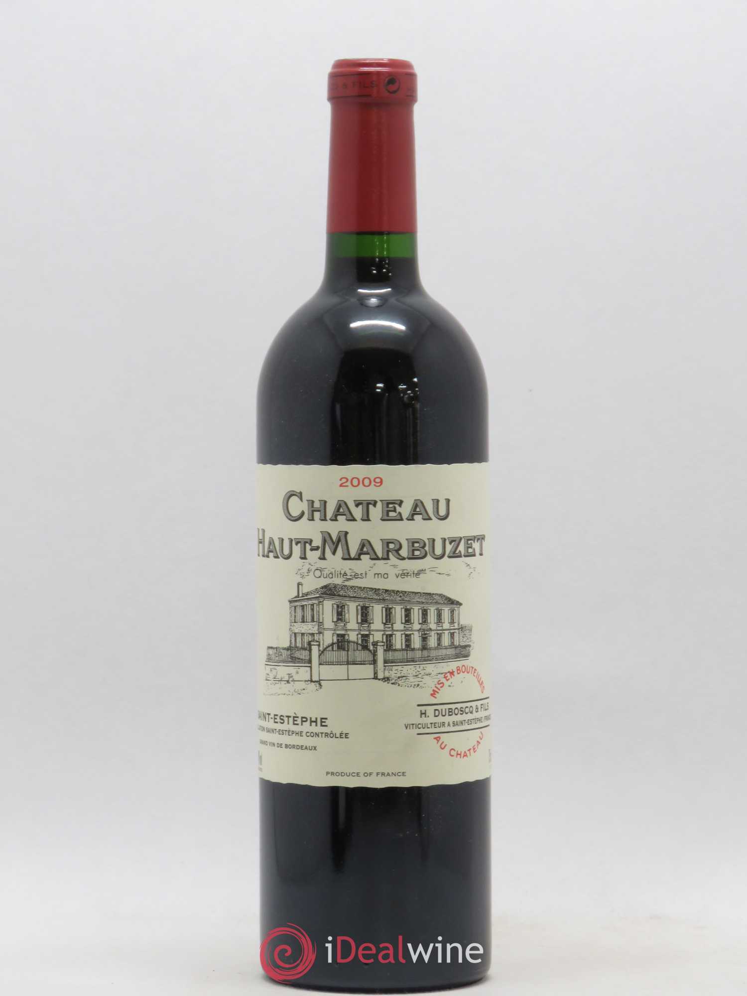 Château Haut Marbuzet 2009 - Lot de 1 bouteille - 0