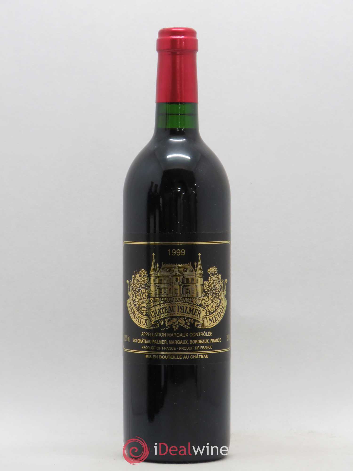 Château Palmer 3ème Grand Cru Classé 1999 - Lot de 1 bouteille - 0