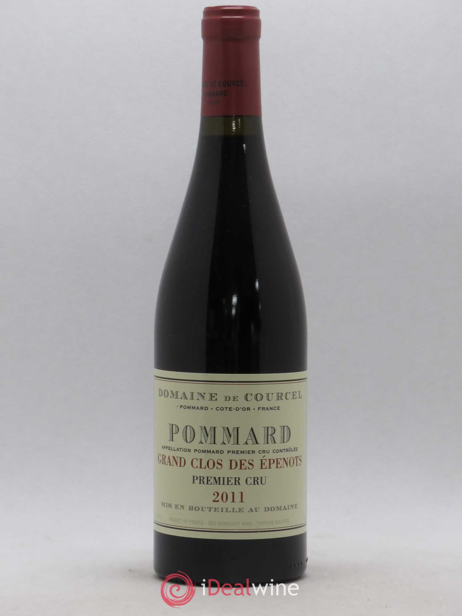 Pommard 1er Cru Grand Clos des Epenots de Courcel (Domaine) 2011 - Lot de 1 bouteille - 0