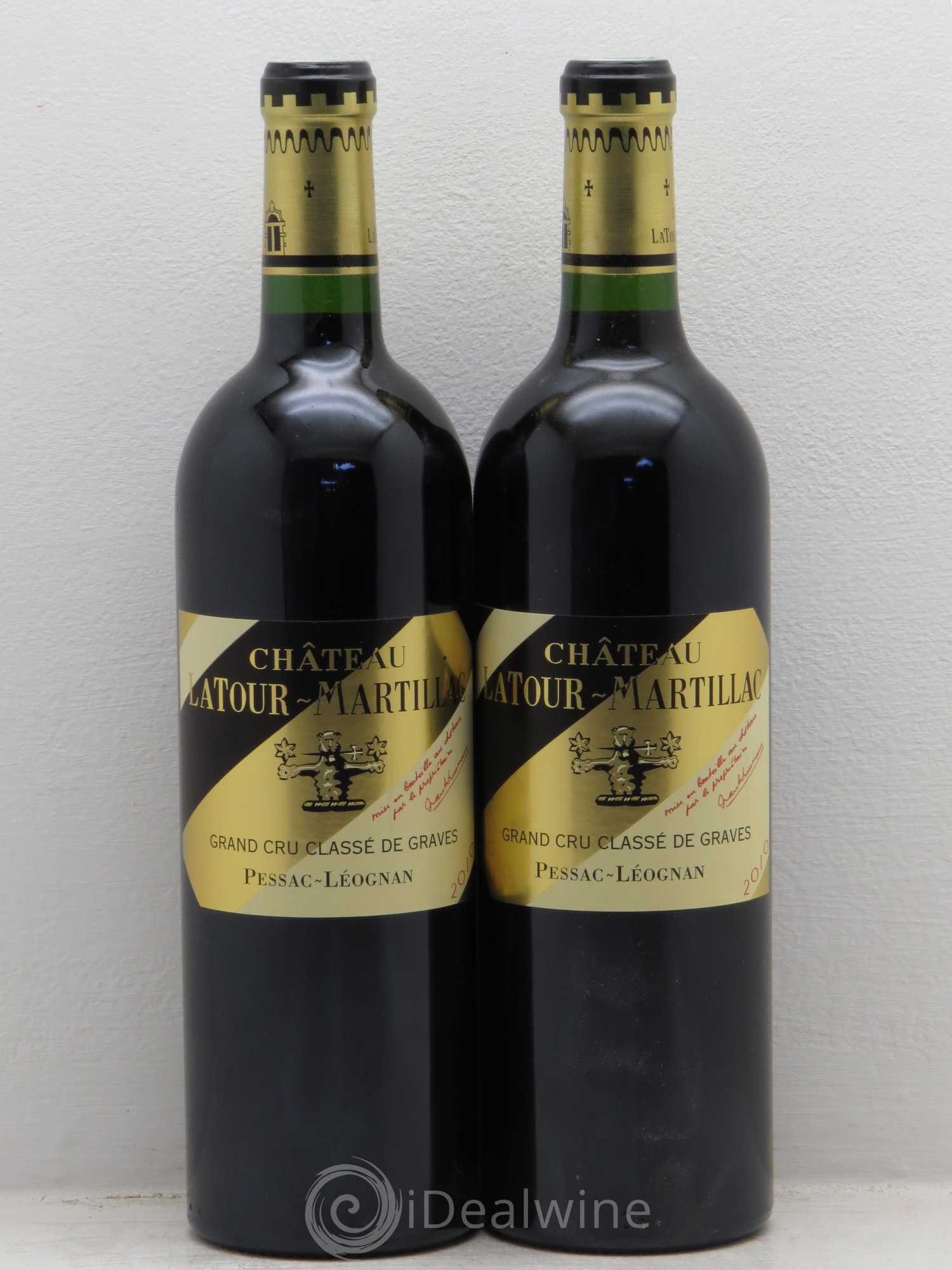 Château Latour-Martillac Cru Classé de Graves 2010 - Lot de 2 bouteilles - 0