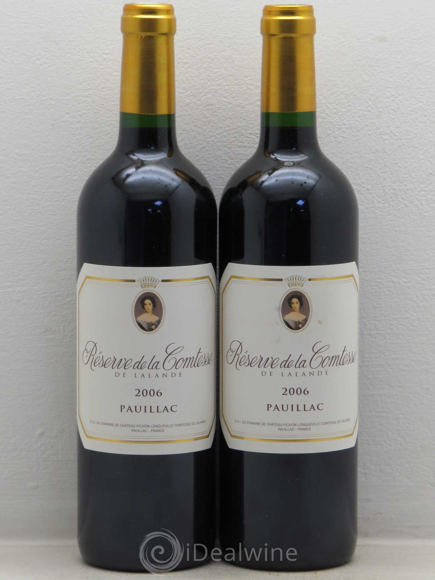 Réserve de la Comtesse Second Vin 2006 - Lot de 2 bouteilles - 0