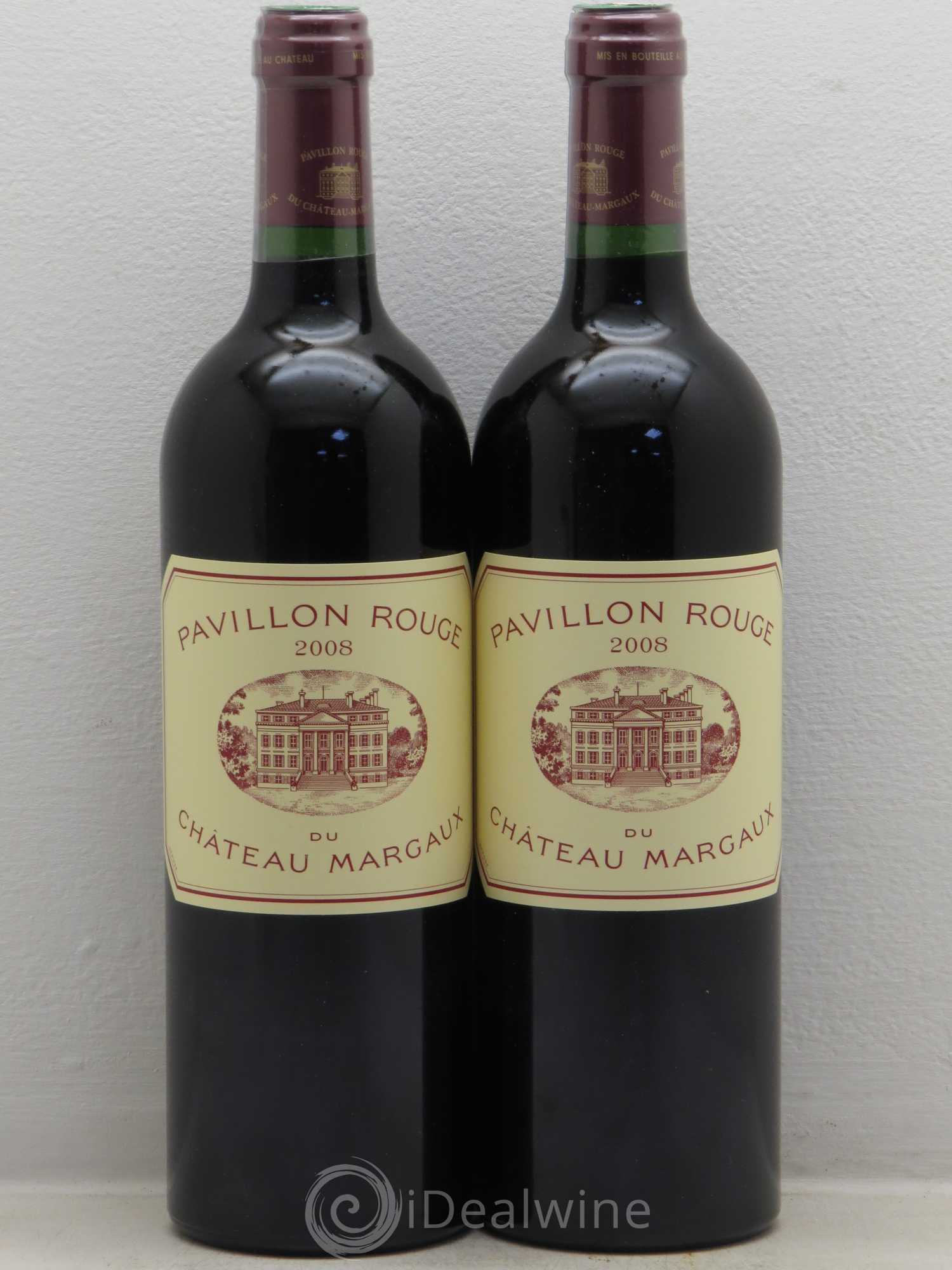 Pavillon Rouge du Château Margaux Second Vin 2008 - Lot de 2 bouteilles - 0