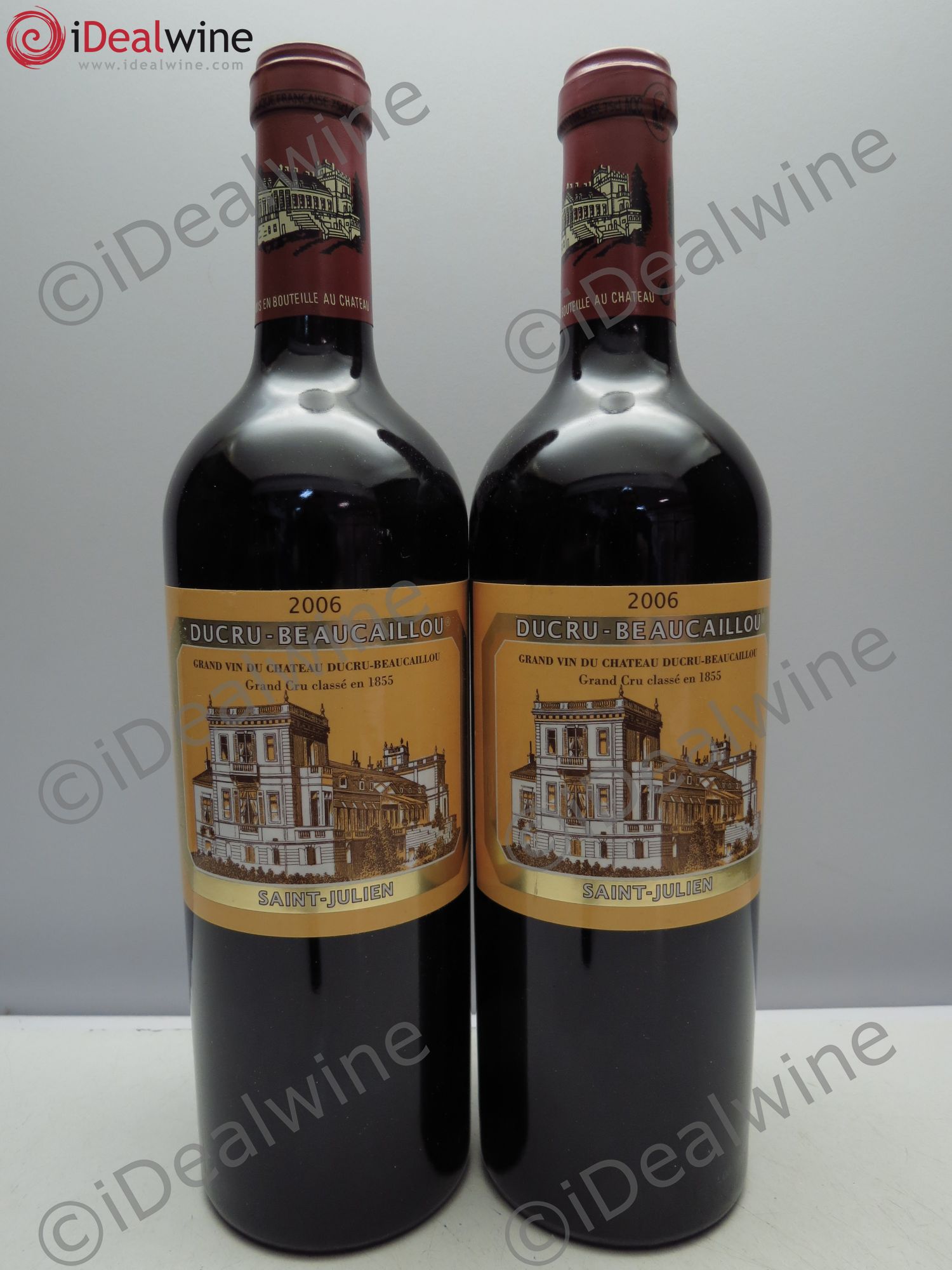 Château Ducru Beaucaillou 2ème Grand Cru Classé 2006 - Lot de 2 bouteilles - 0
