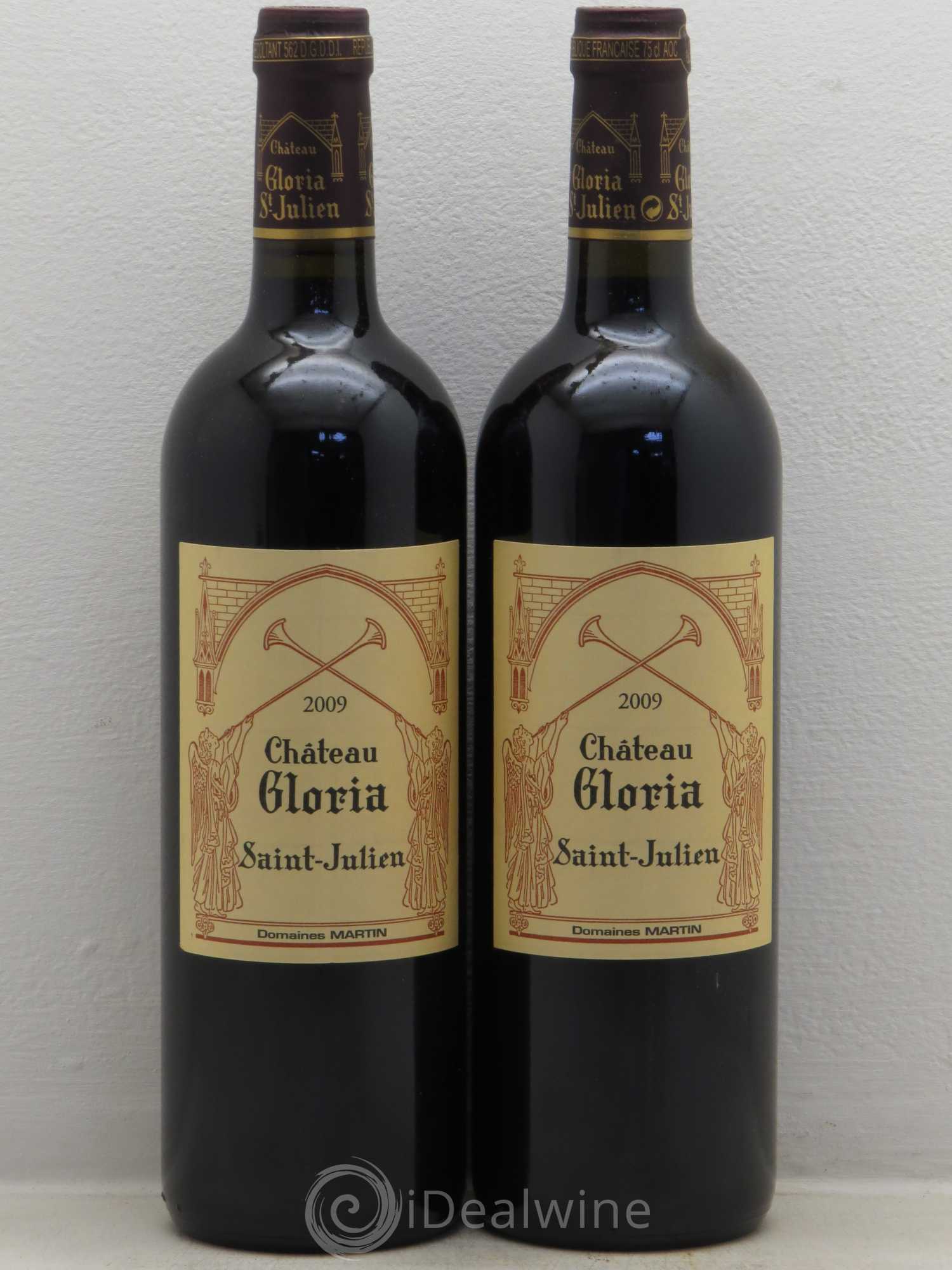 Château Gloria 2009 - Lot de 2 bouteilles - 0