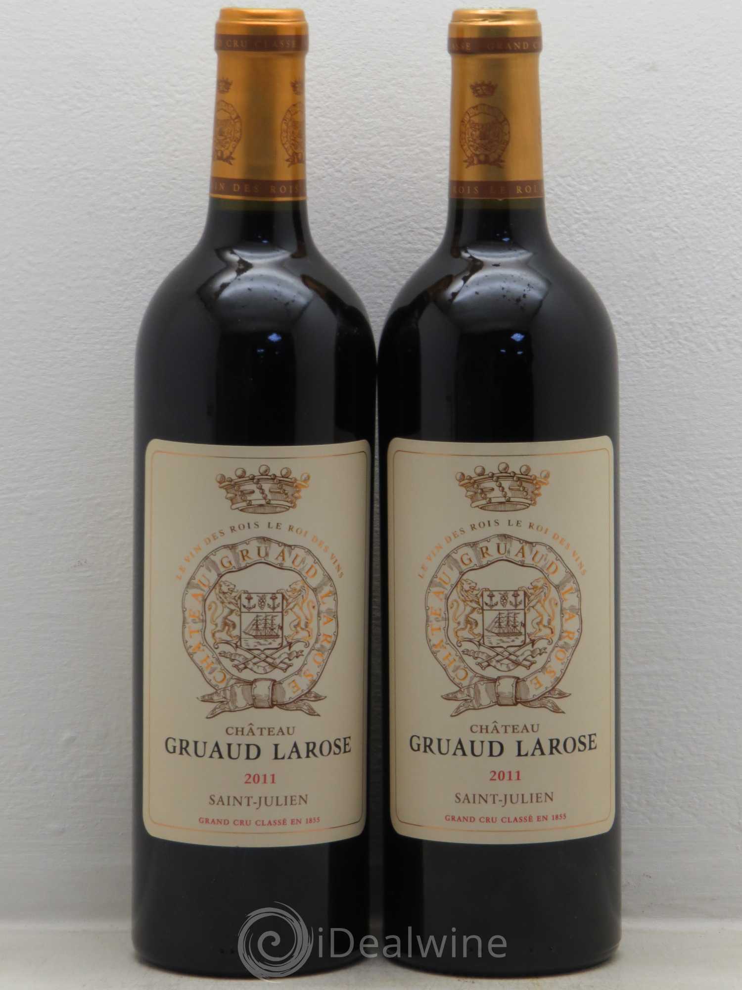 Château Gruaud Larose 2ème Grand Cru Classé 2011 - Lot de 2 bouteilles - 0